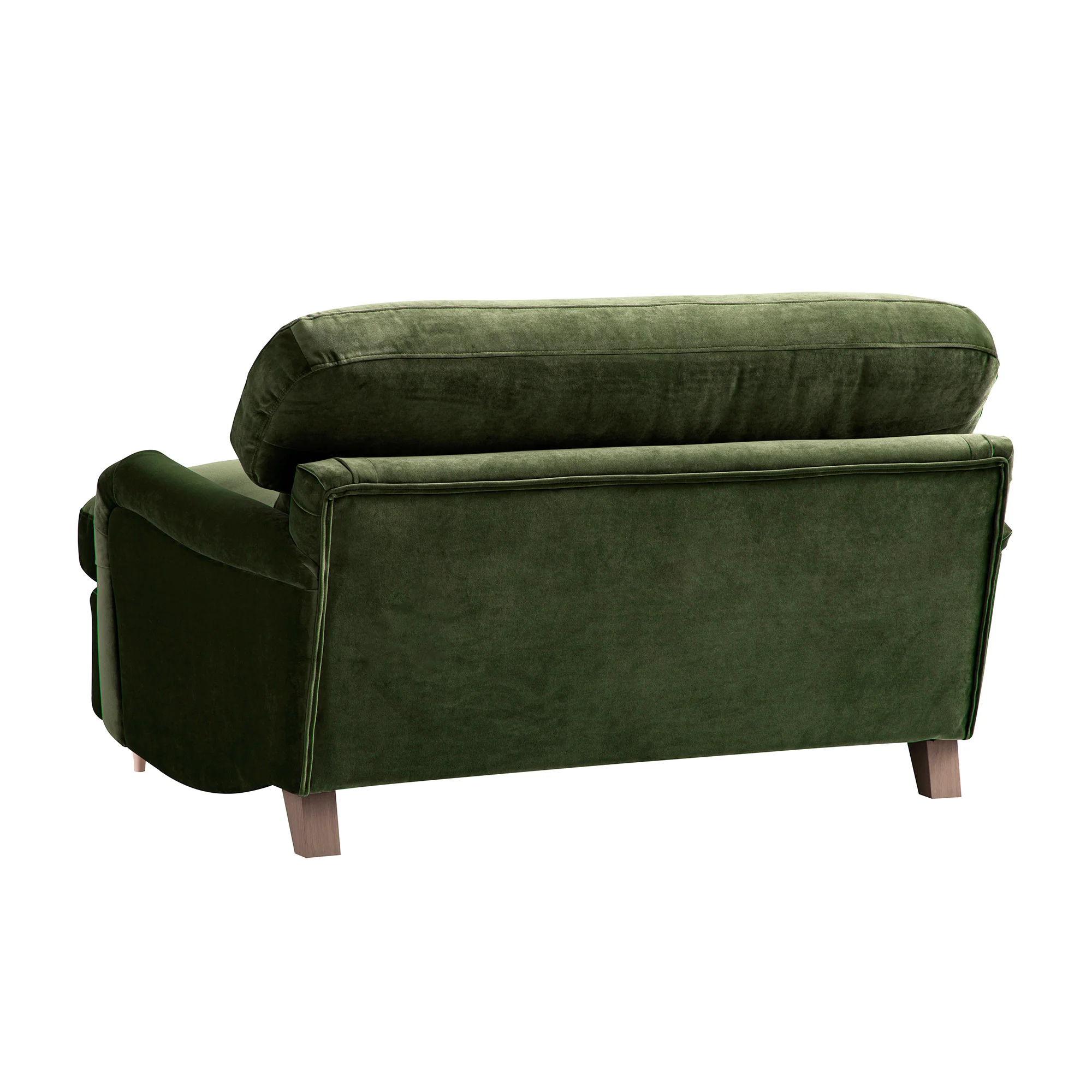 Daphnis Fern Green Velvet Sofa Bed, Loveseat - Image 15