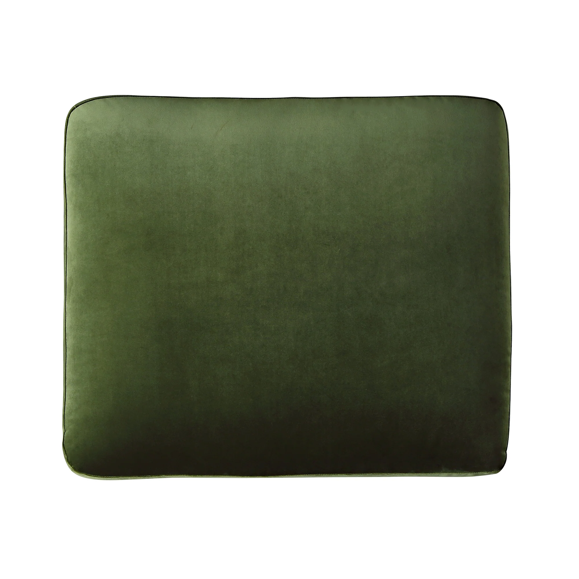 Daphnis Fern Green Velvet Sofa, Footstool - Image 9