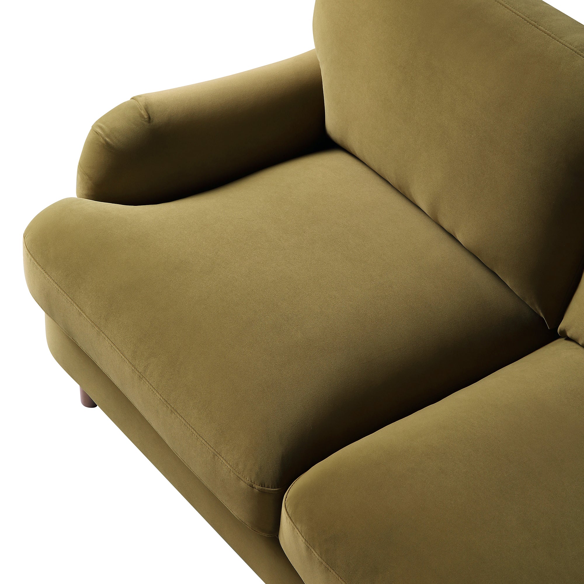 Daphnis Fudge Velvet Sofa, 2-Seater - Image 10