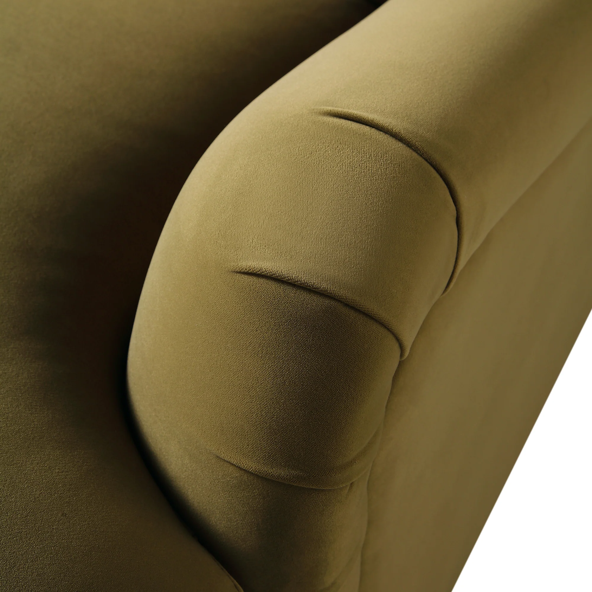 Daphnis Fudge Velvet Sofa, 2-Seater - Image 11