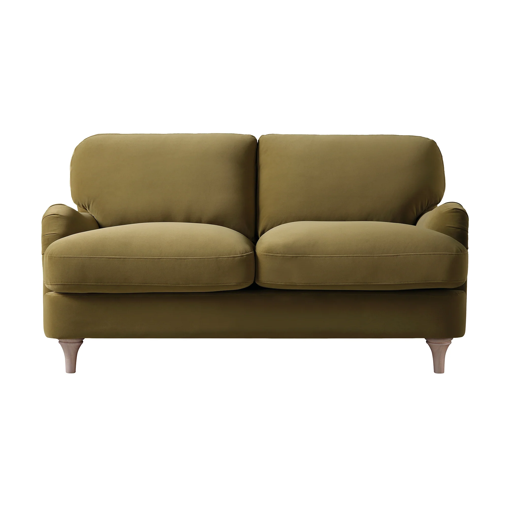 Daphnis Fudge Velvet Sofa, 2-Seater - Image 4