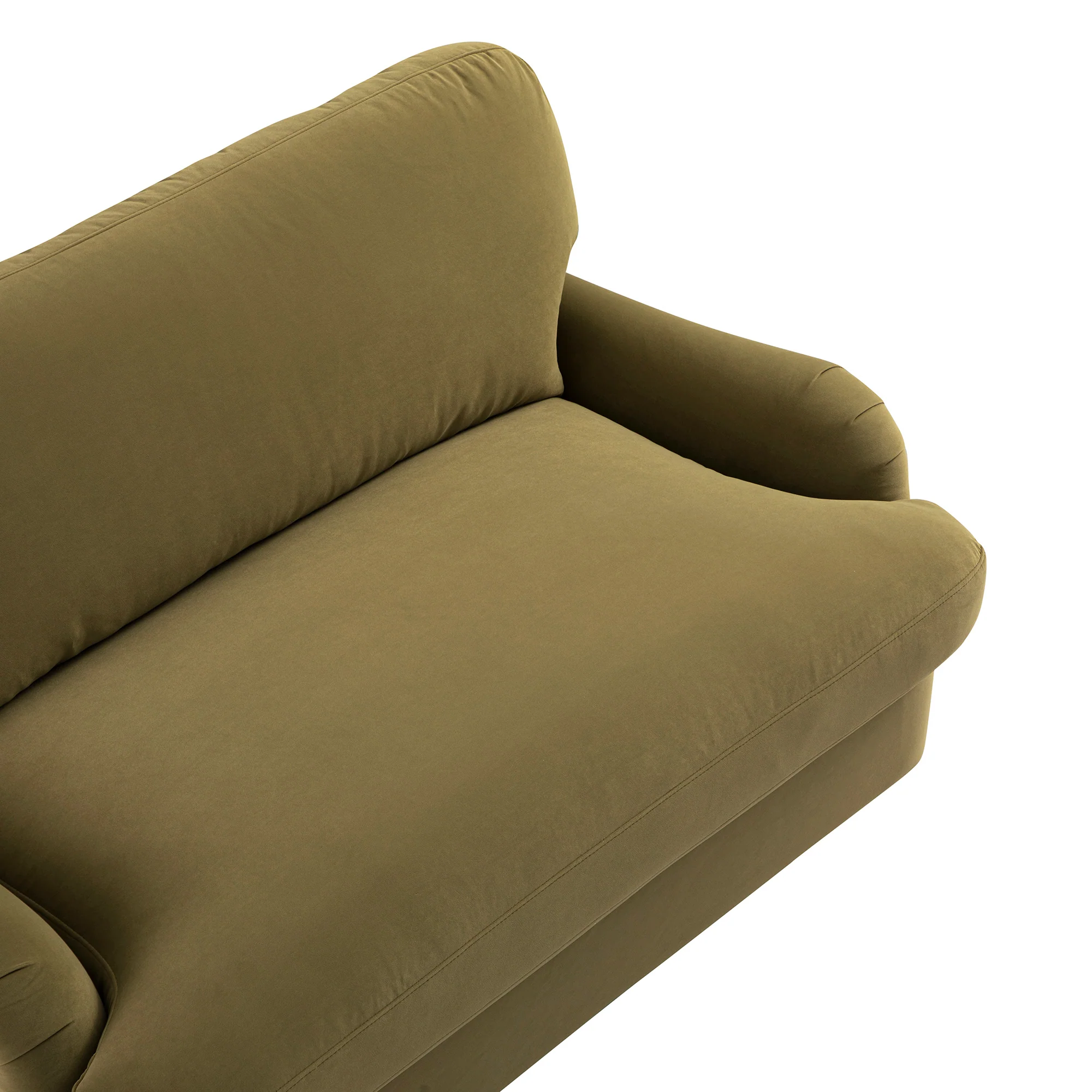 Daphnis Fudge Velvet Sofa Bed, Loveseat - Image 22