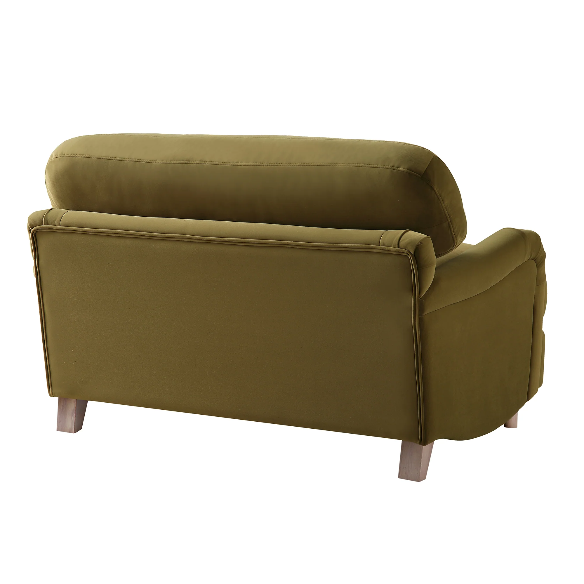 Daphnis Fudge Velvet Sofa, Loveseat - Image 10