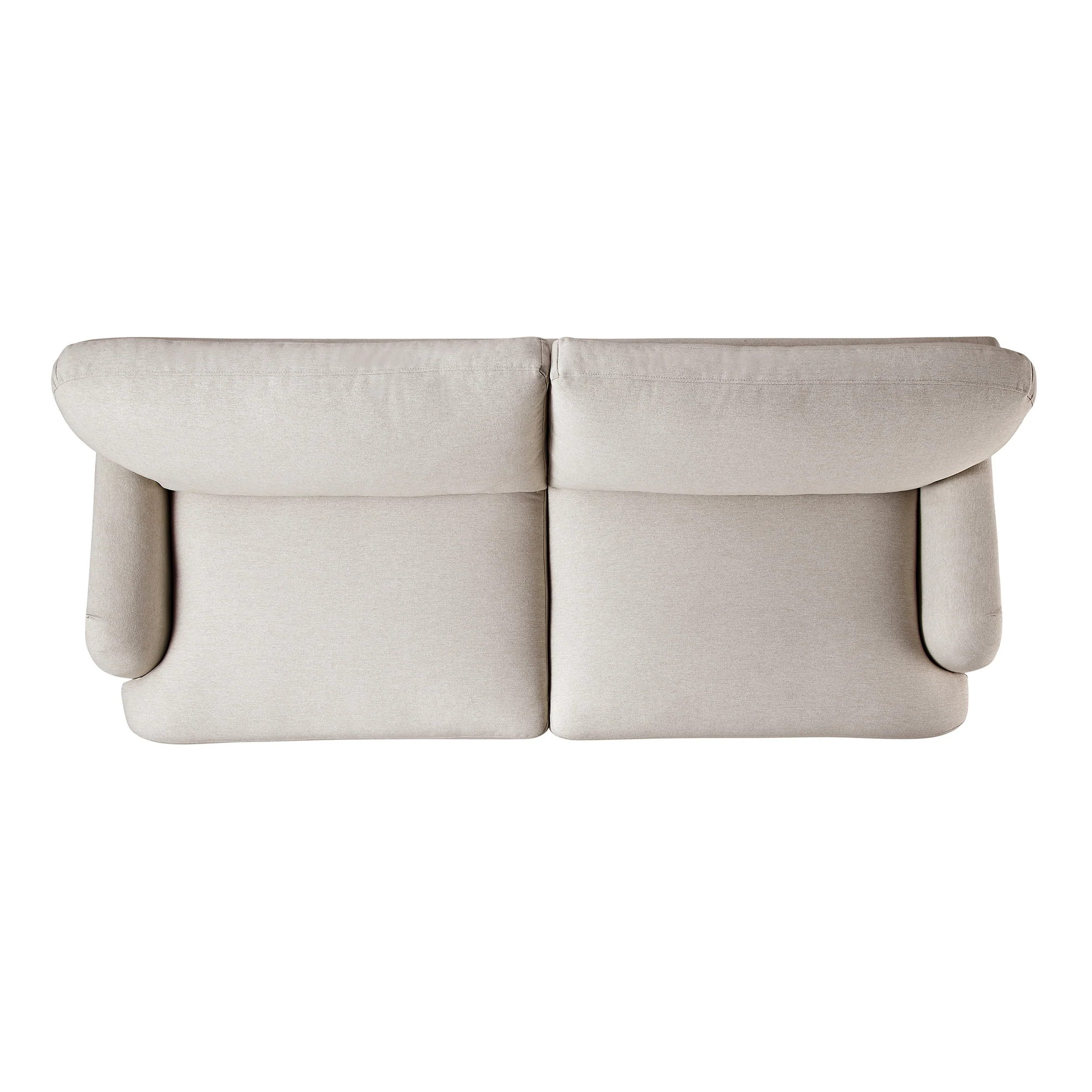 Daphnis Oatmeal Fabric Sofa, 3-Seater - Image 8