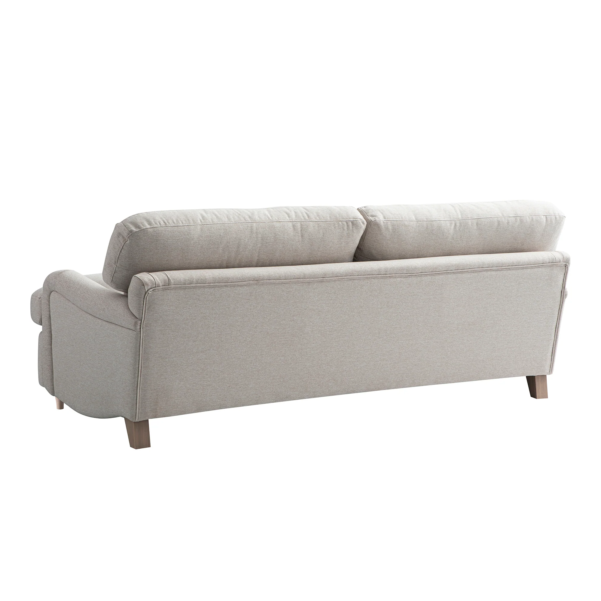 Daphnis Oatmeal Fabric Sofa Bed, Large 3-Seater - Image 17