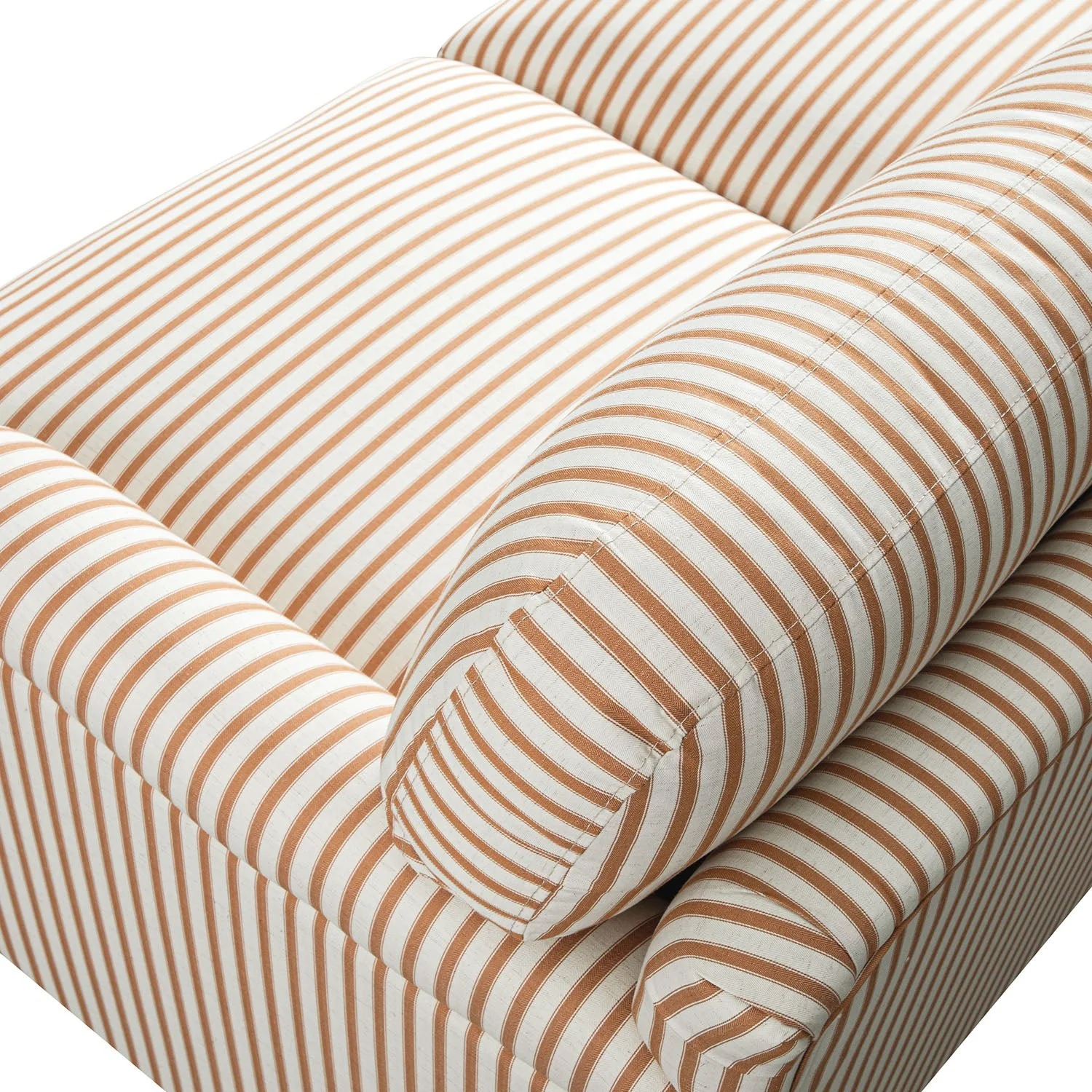 Daphnis Ochre Striped Linen Blend Sofa, 2-Seater - Image 13