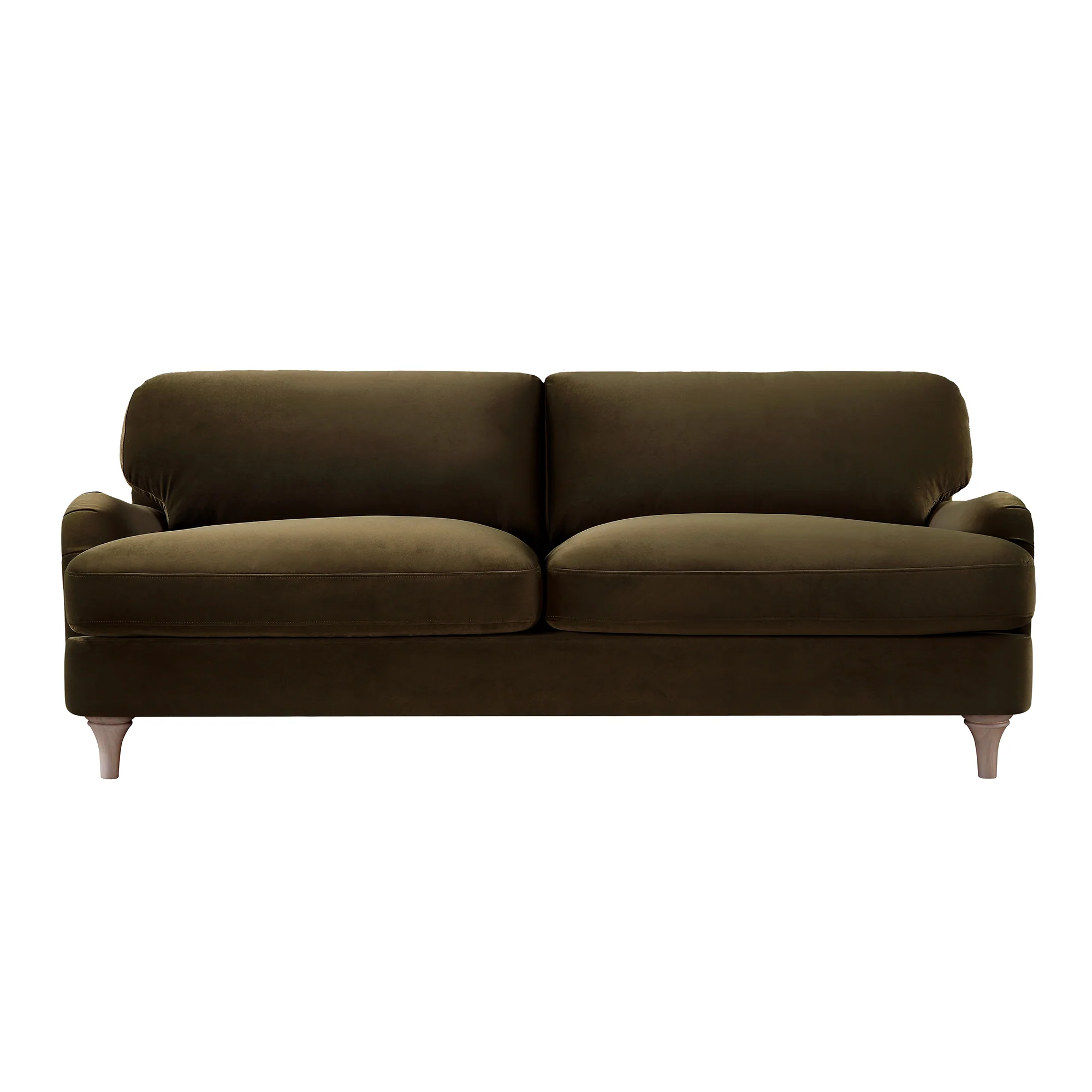 Daphnis Seaweed Velvet Sofa, 3-Seater - Image 6