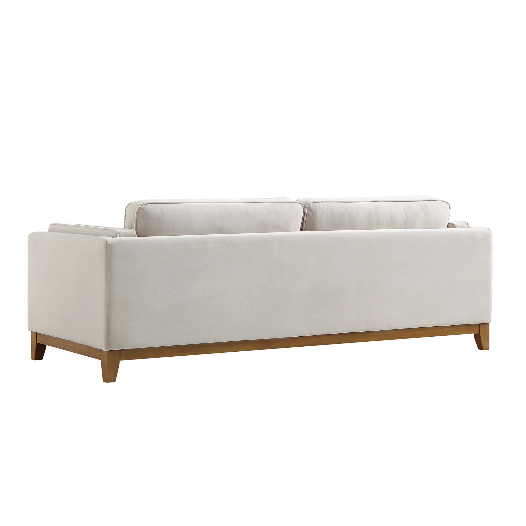 Dipley Champagne Velvet Sofa, 3-Seater - Image 9