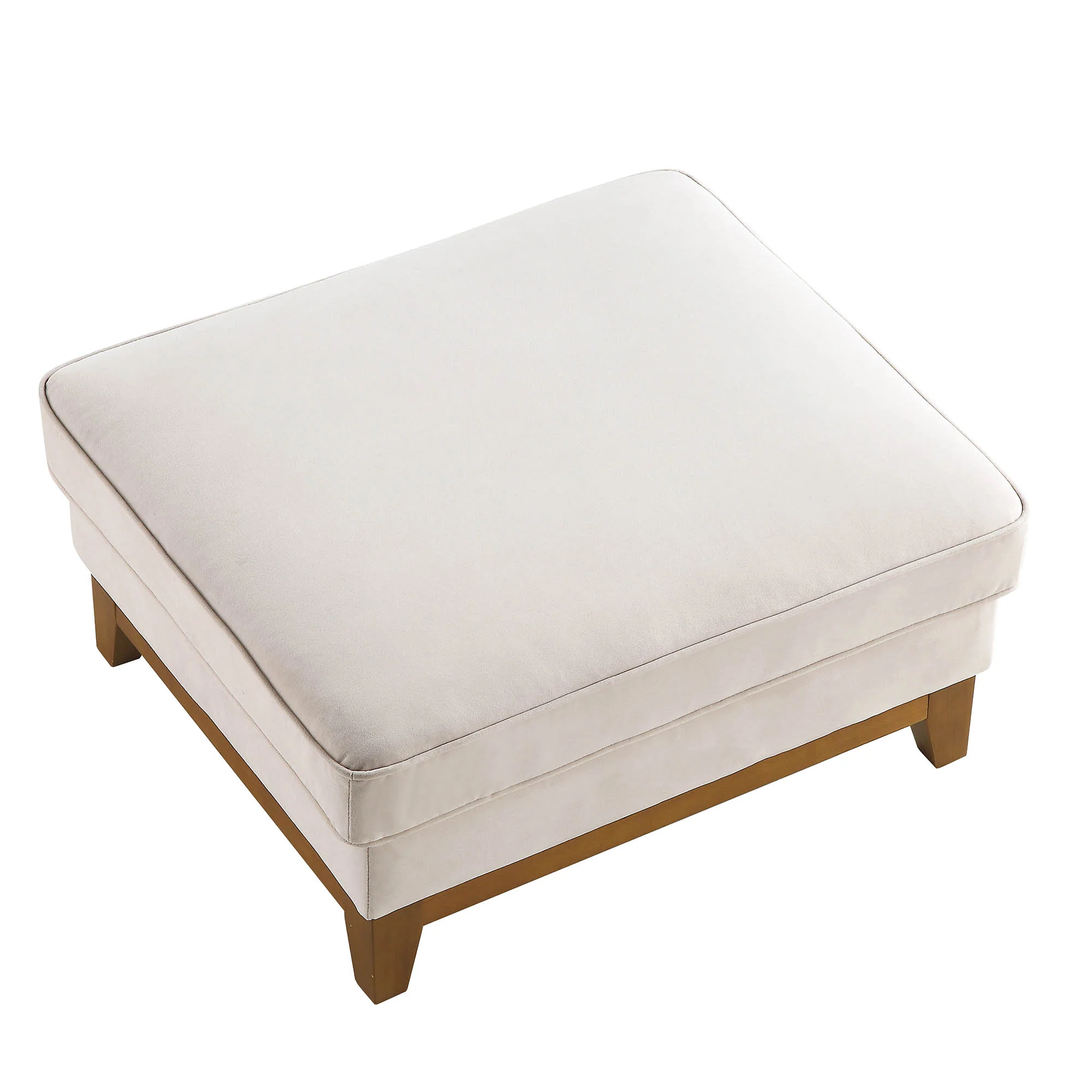 Dipley Champagne Velvet Storage Footstool - Image 10