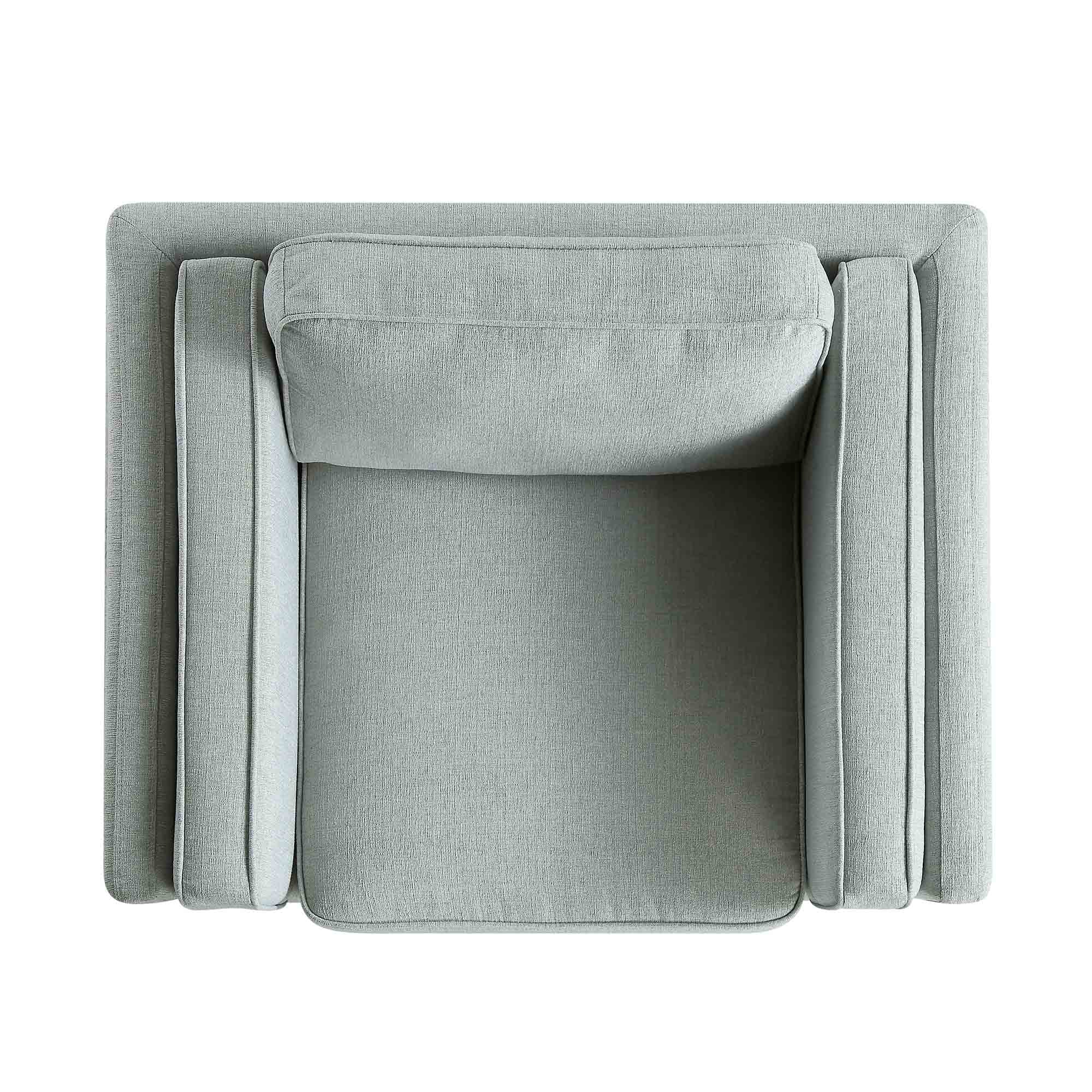 Dipley Sage Fabric Sofa, 1-Seater - Image 10