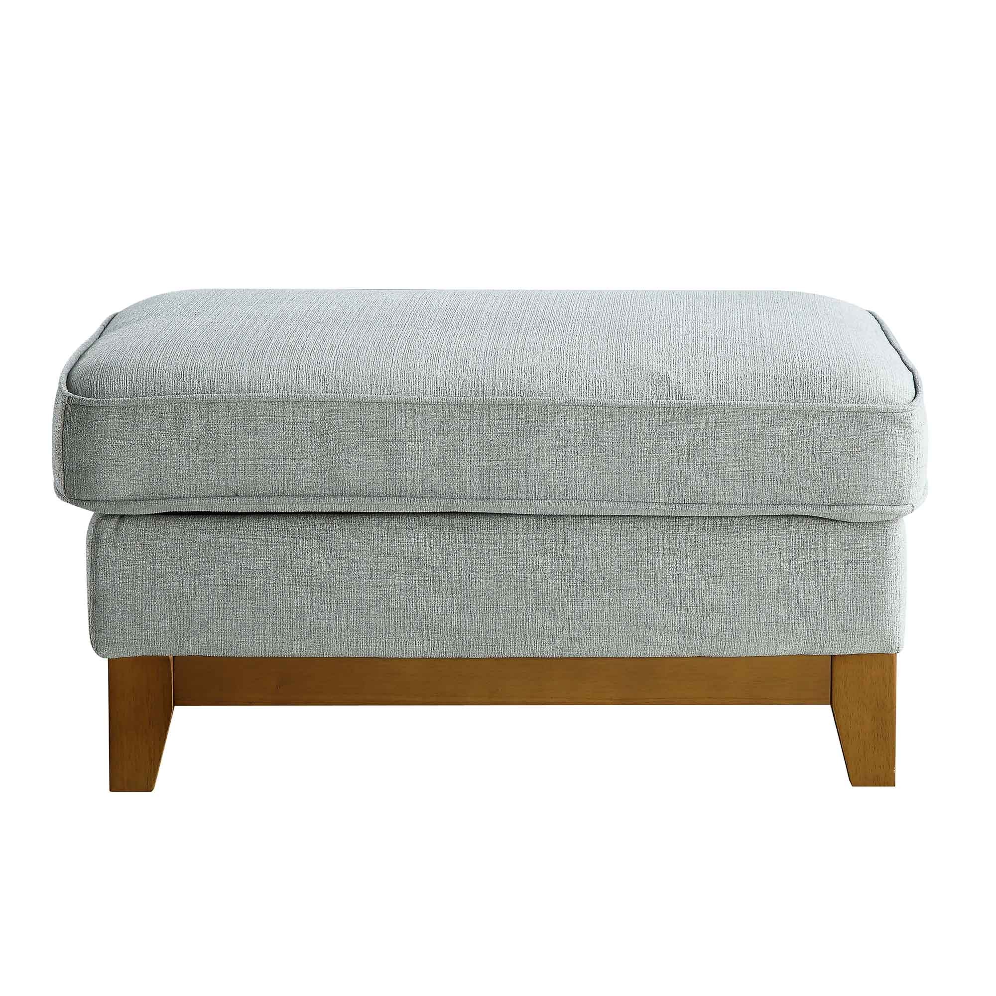 Dipley Sage Woven Fabric Storage Footstool - Image 6