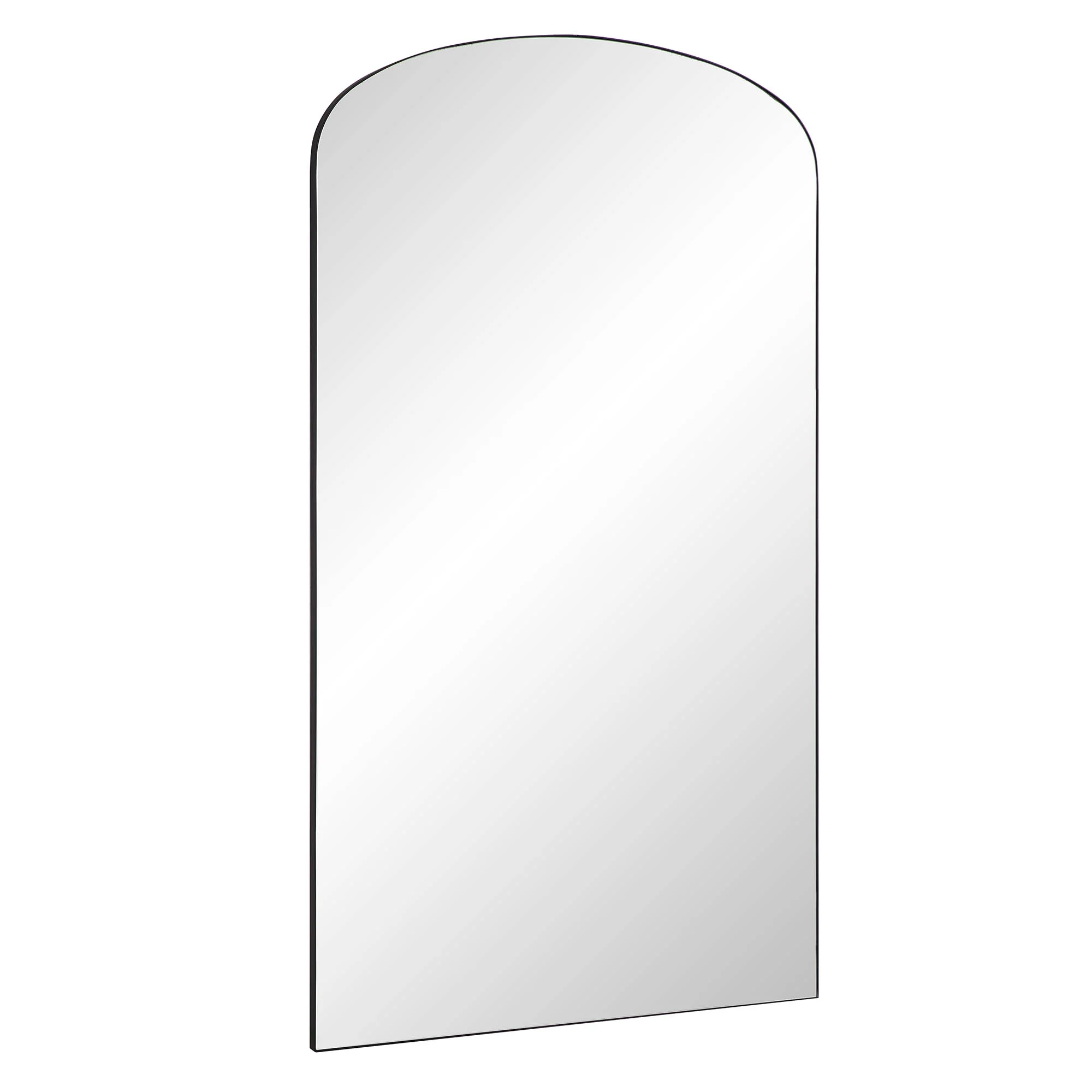 Emmy Extra-Large Black Arch Floor Mirror 180 x 100 cm - Image 4