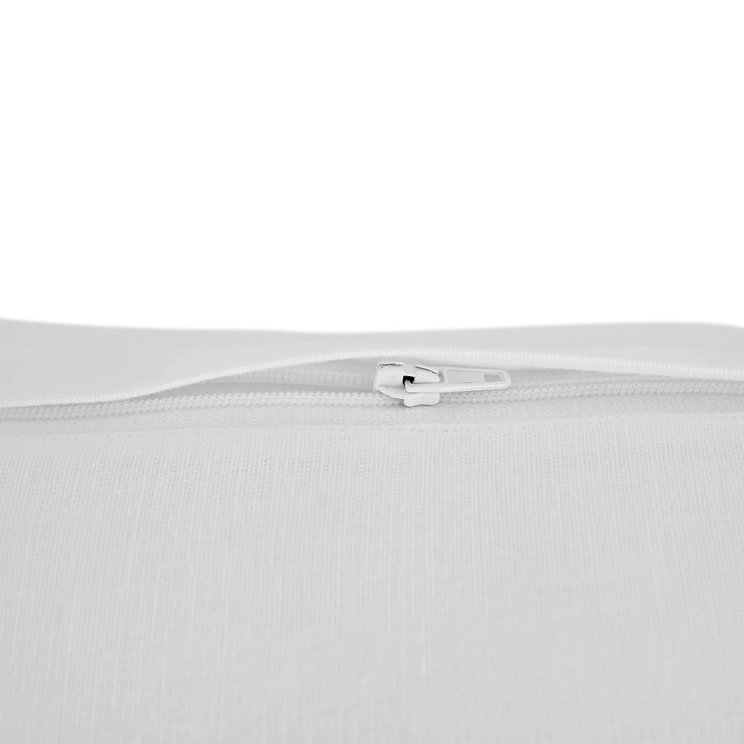 Esmeralda White Floral Embroidered Linen Blend Cushion - Image 5