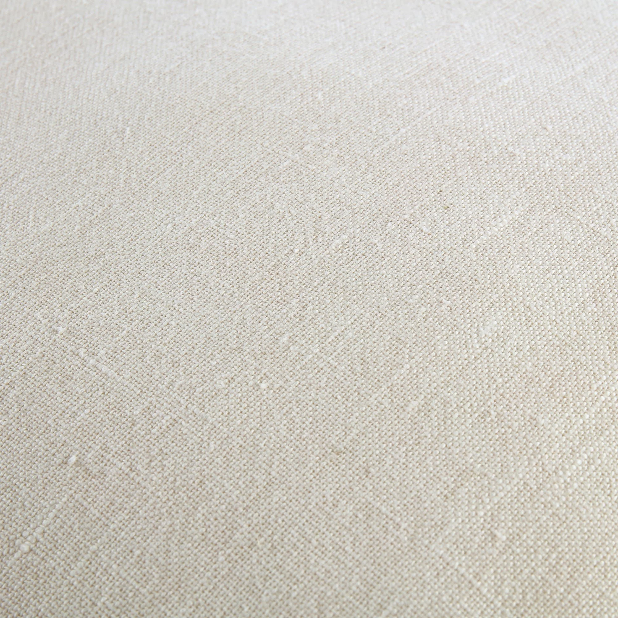 Evie Linen Prussian Blue Scalloped Square Cushion - Image 5