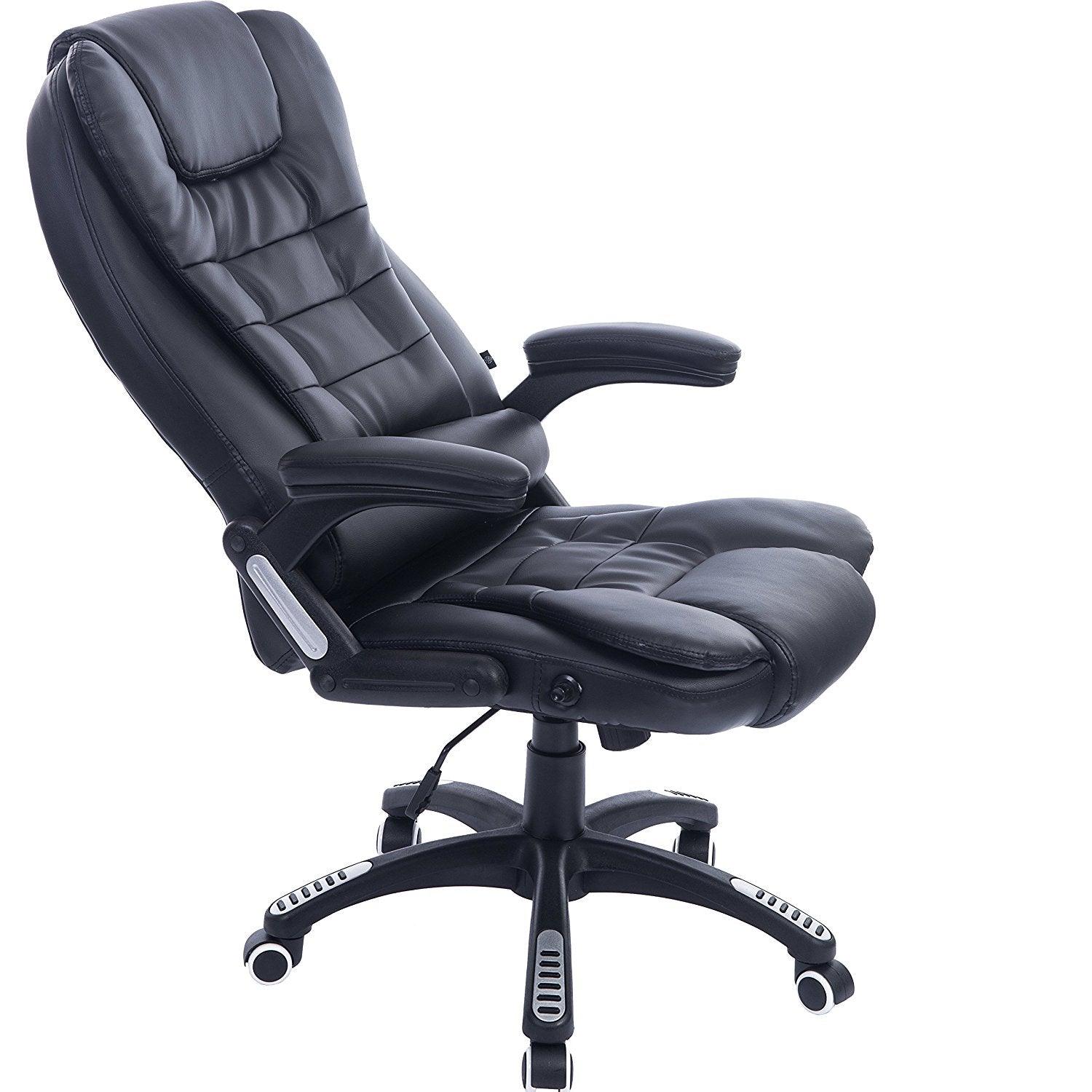 Executive Recline High Back Extra Padded Office Chair, MO17 Black - Image 7