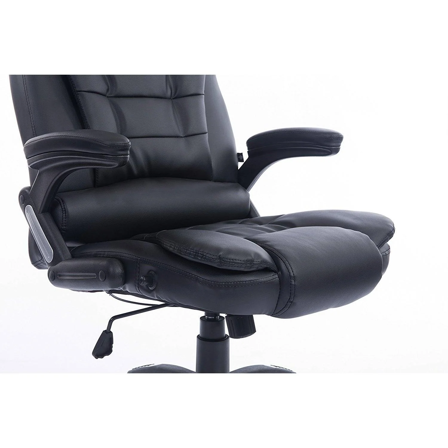 Executive Recline High Back Extra Padded Office Chair, MO17 Black - Image 8