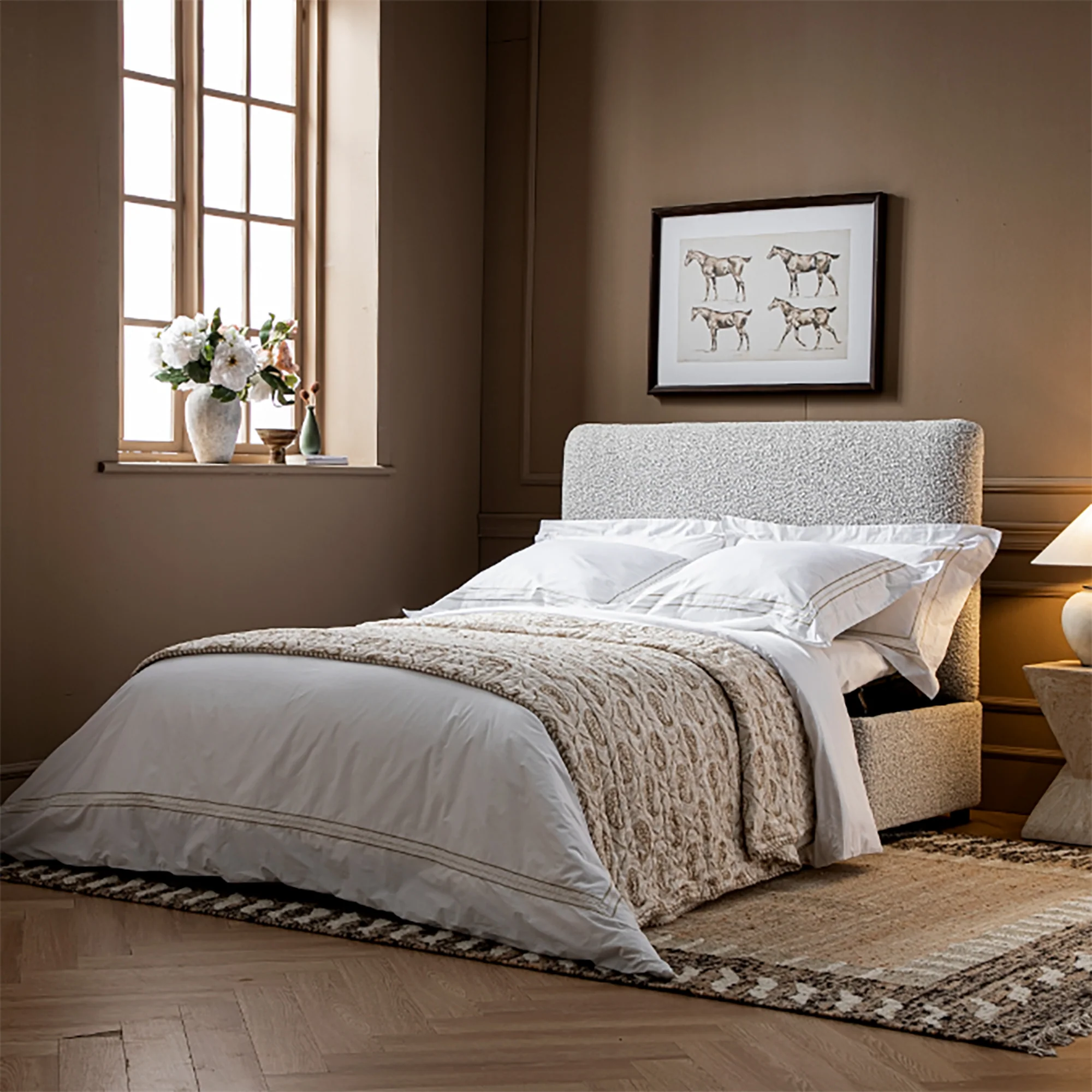 Ezri Border Natural Handwoven Wool & Jute Rug - Image 2