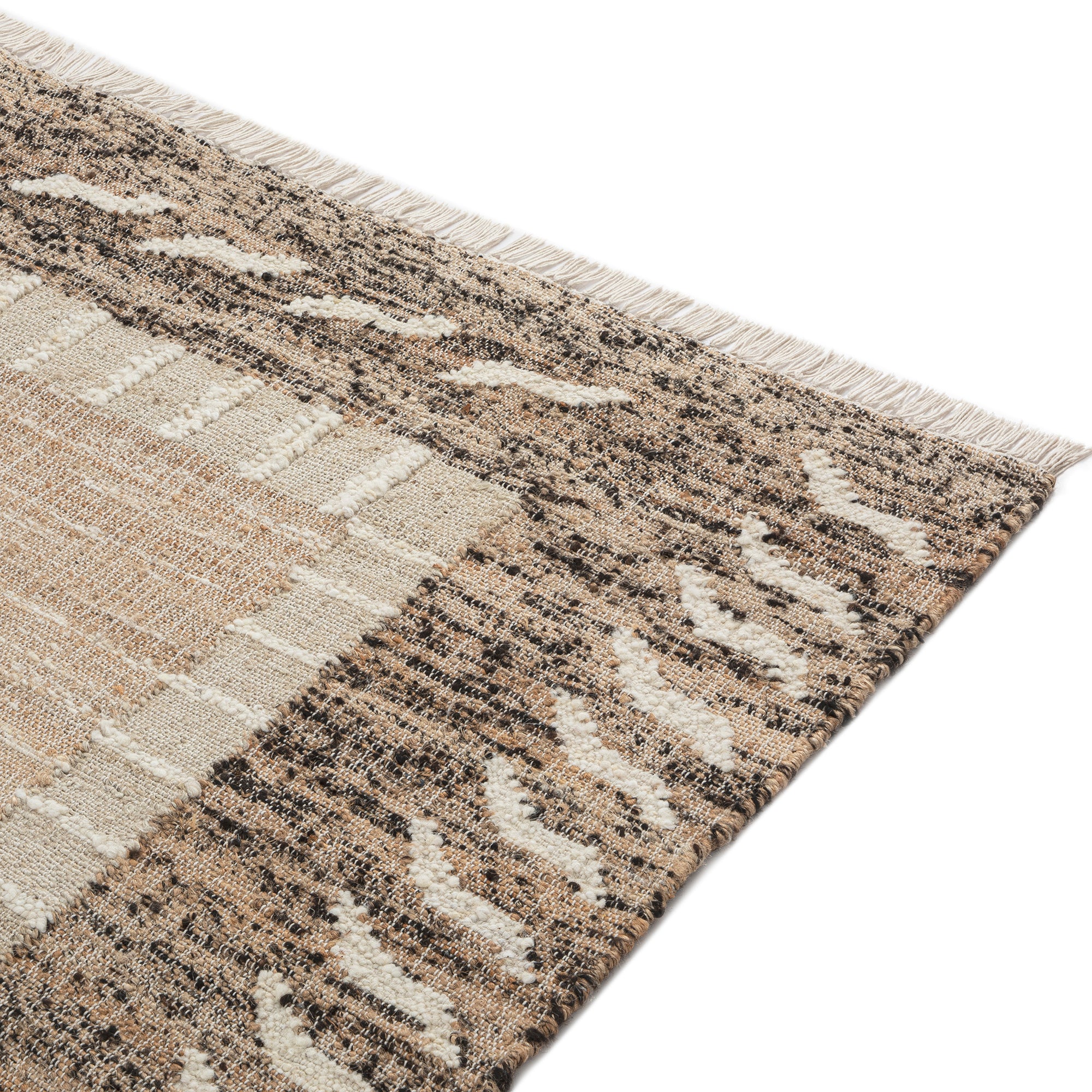 Ezri Border Natural Handwoven Wool & Jute Rug - Image 6