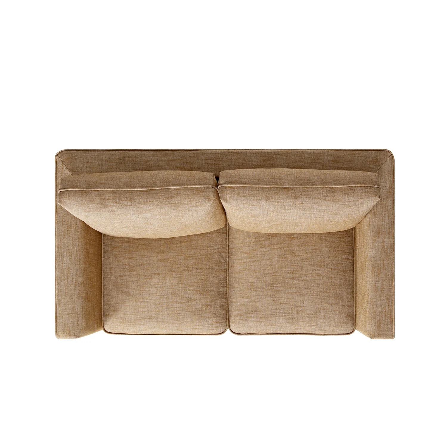 Fitz Skirted 2-Seater Sofa, Apricot Linen Blend - Image 14