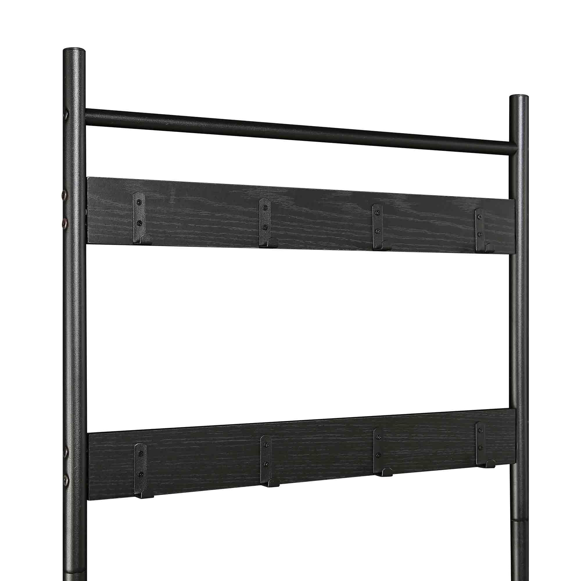 Frances Woven Hallway Unit with Cushion, Black - Image 11