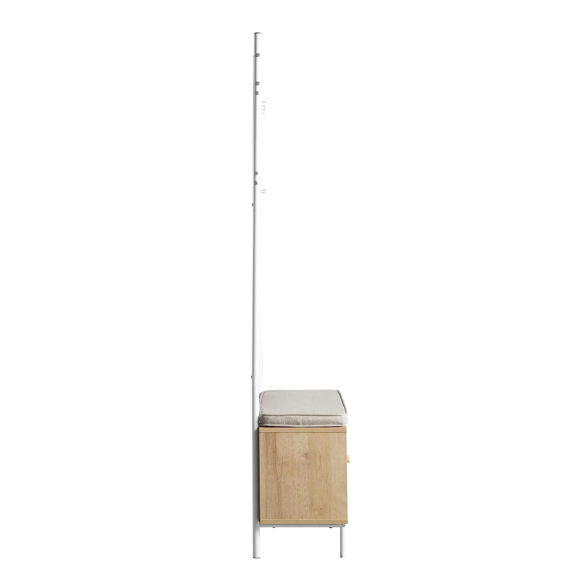 Frances Woven Hallway Unit with Cushion, Natural - Image 8