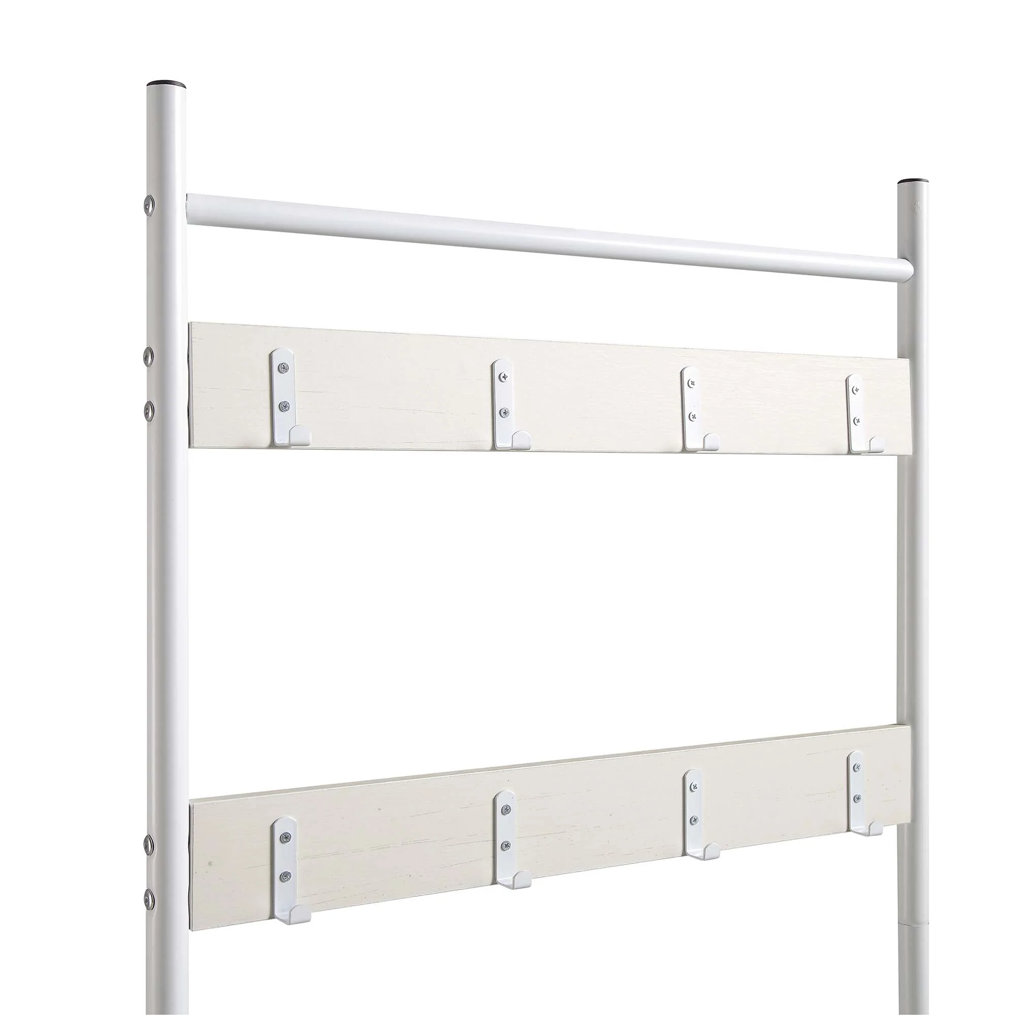 Frances Woven Hallway Unit with Cushion, White - Image 11