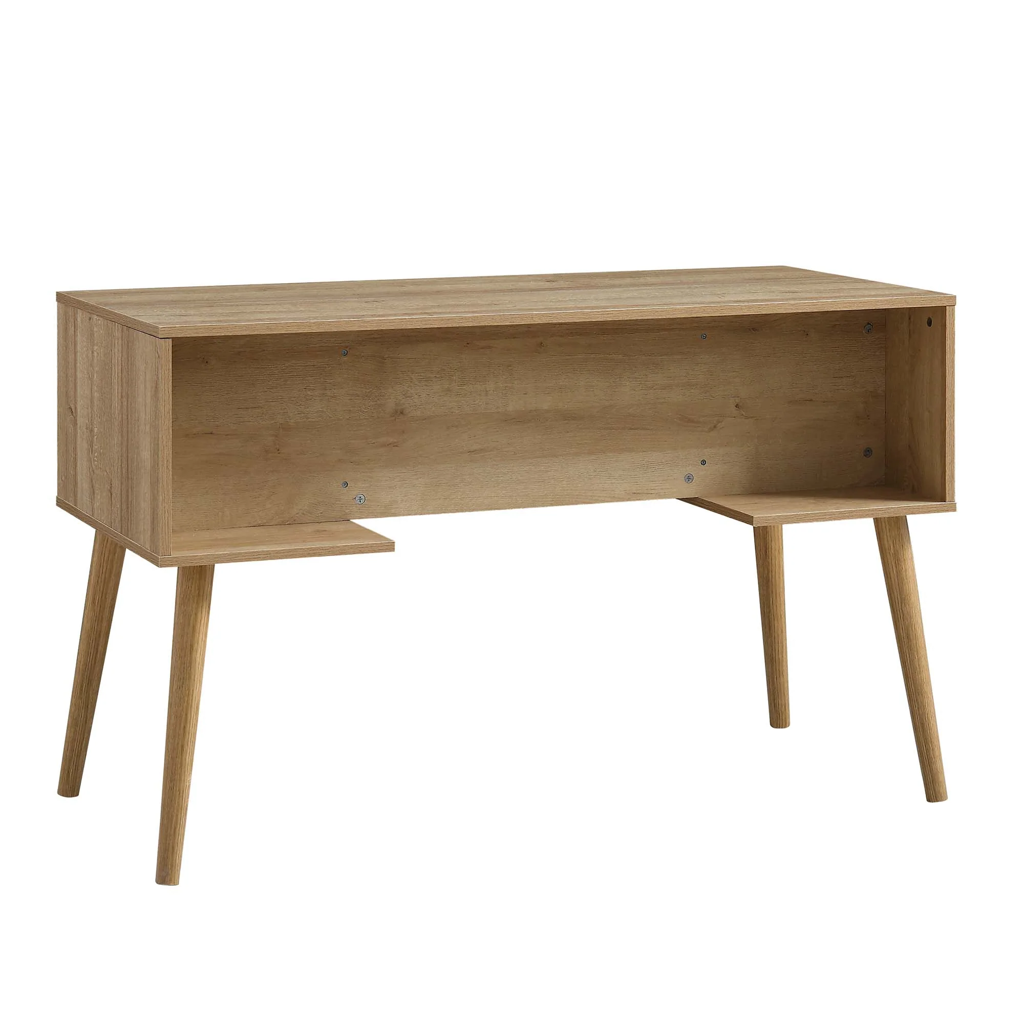 Frances Woven Rattan 2-Door Desk, Natural - Image 8