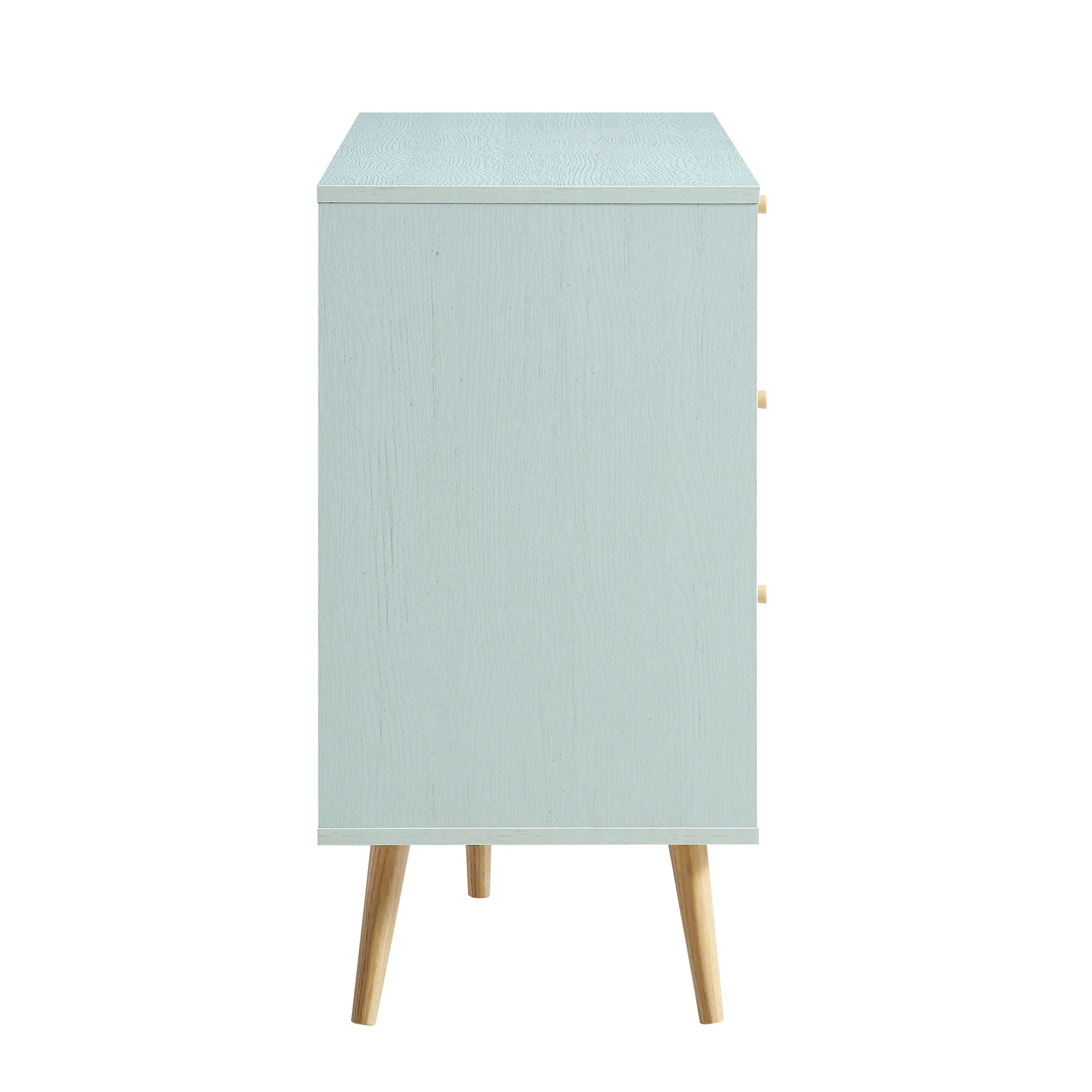 Frances Woven Rattan Chest of 6 Drawers, Mint - Image 7