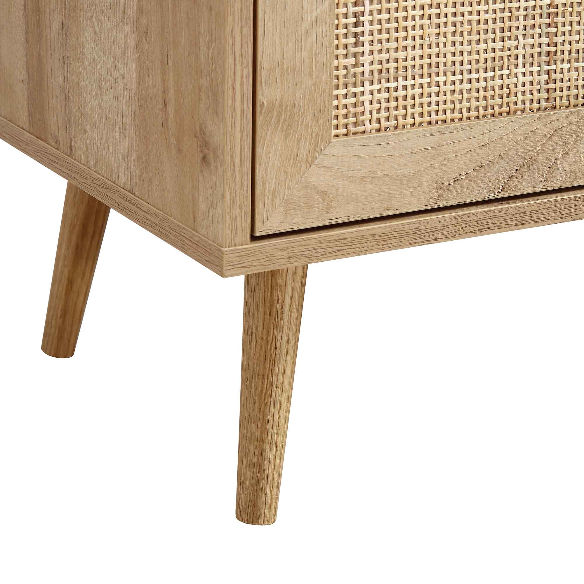 Frances Woven Rattan Drinks Cabinet, Natural - Image 10