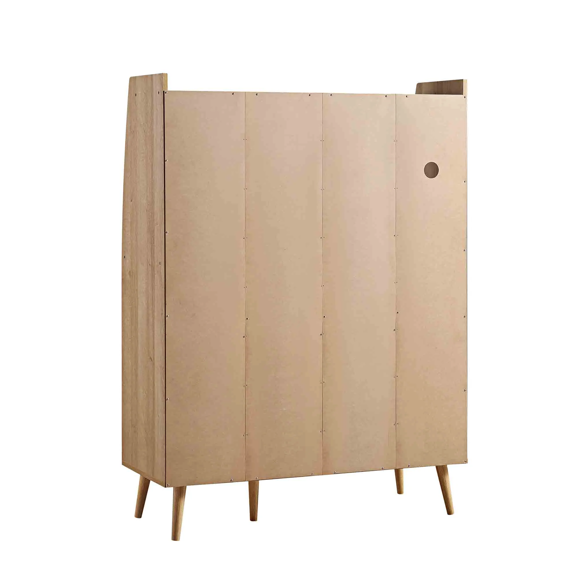 Frances Woven Rattan Kitchen Cabinet, Natural - Image 10