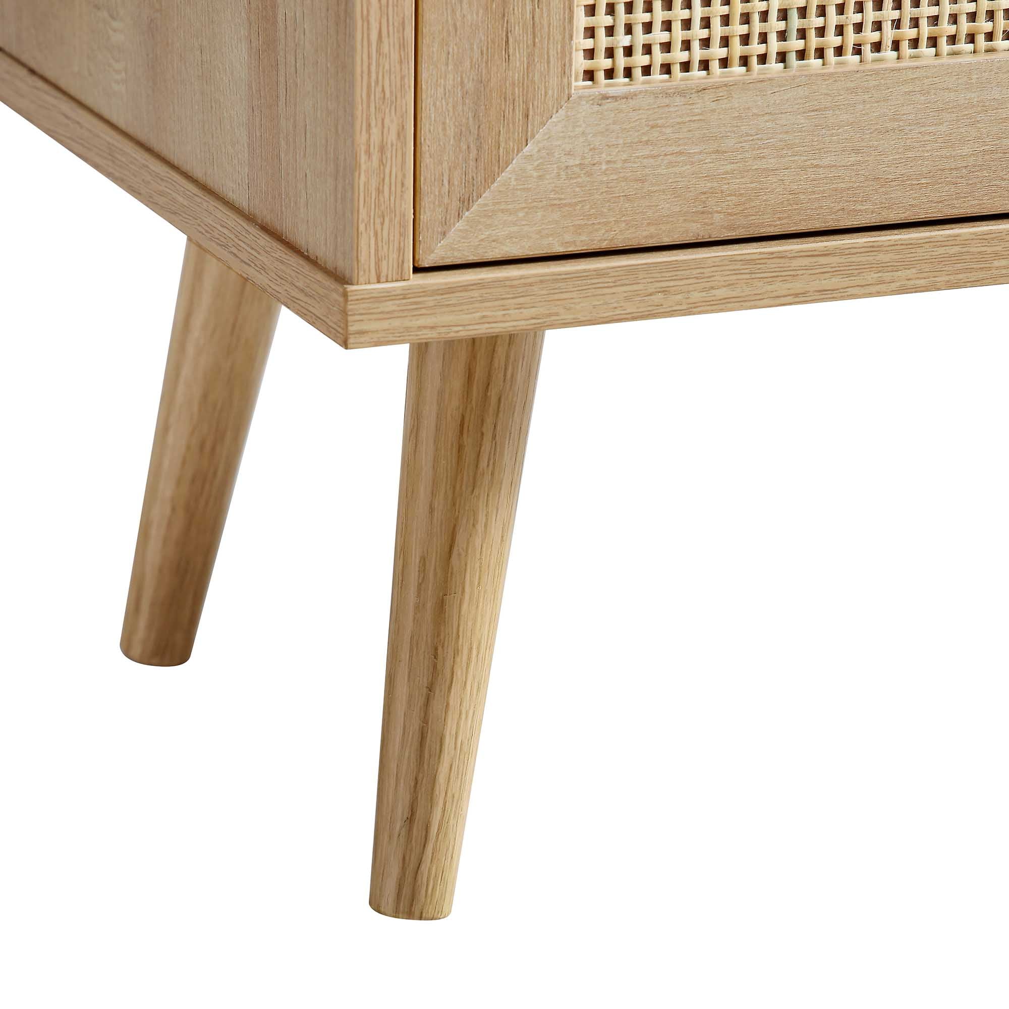 Frances Woven Rattan Tallboy Bathroom Unit, Natural - Image 14