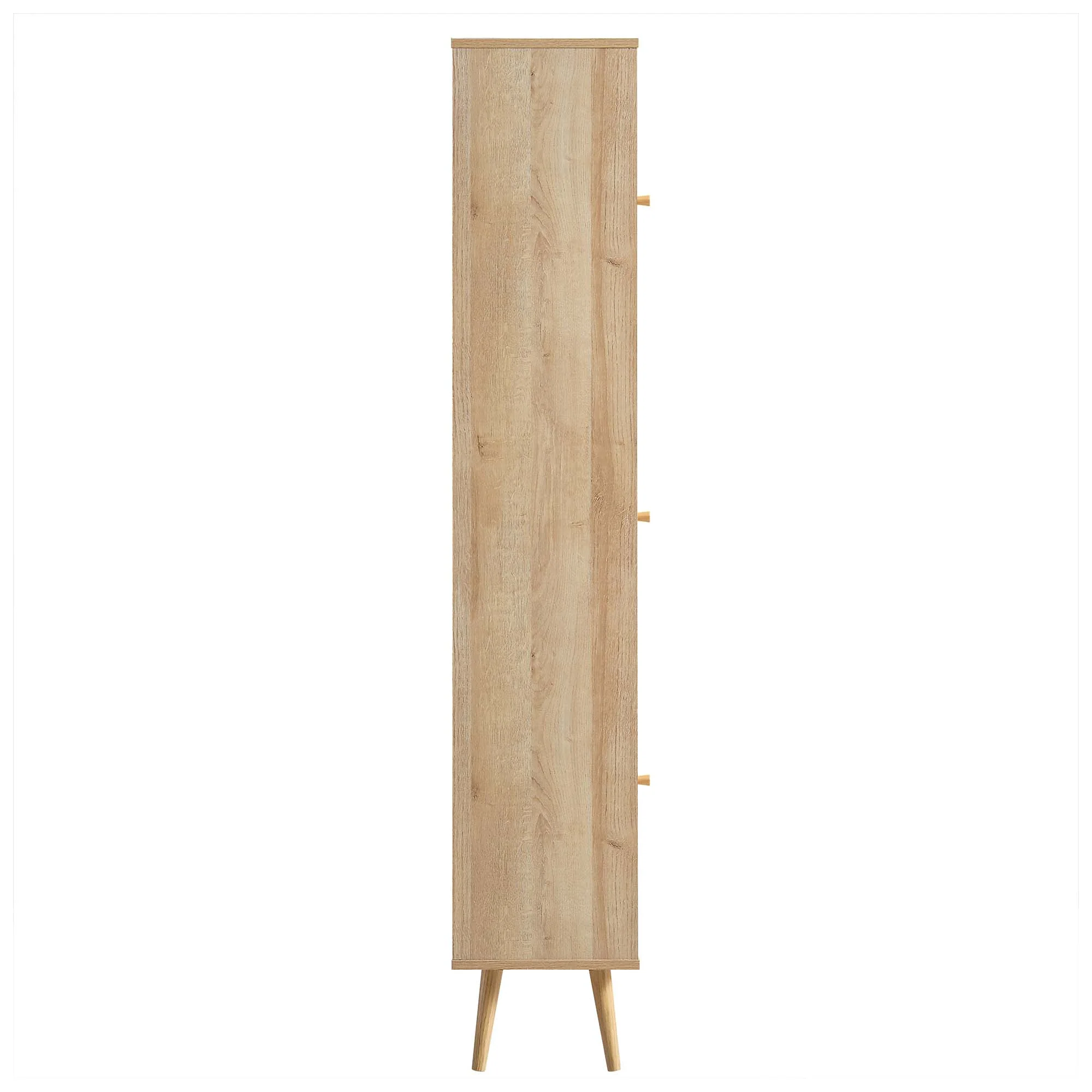 Frances Woven Rattan Tallboy Bathroom Unit, Natural - Image 9