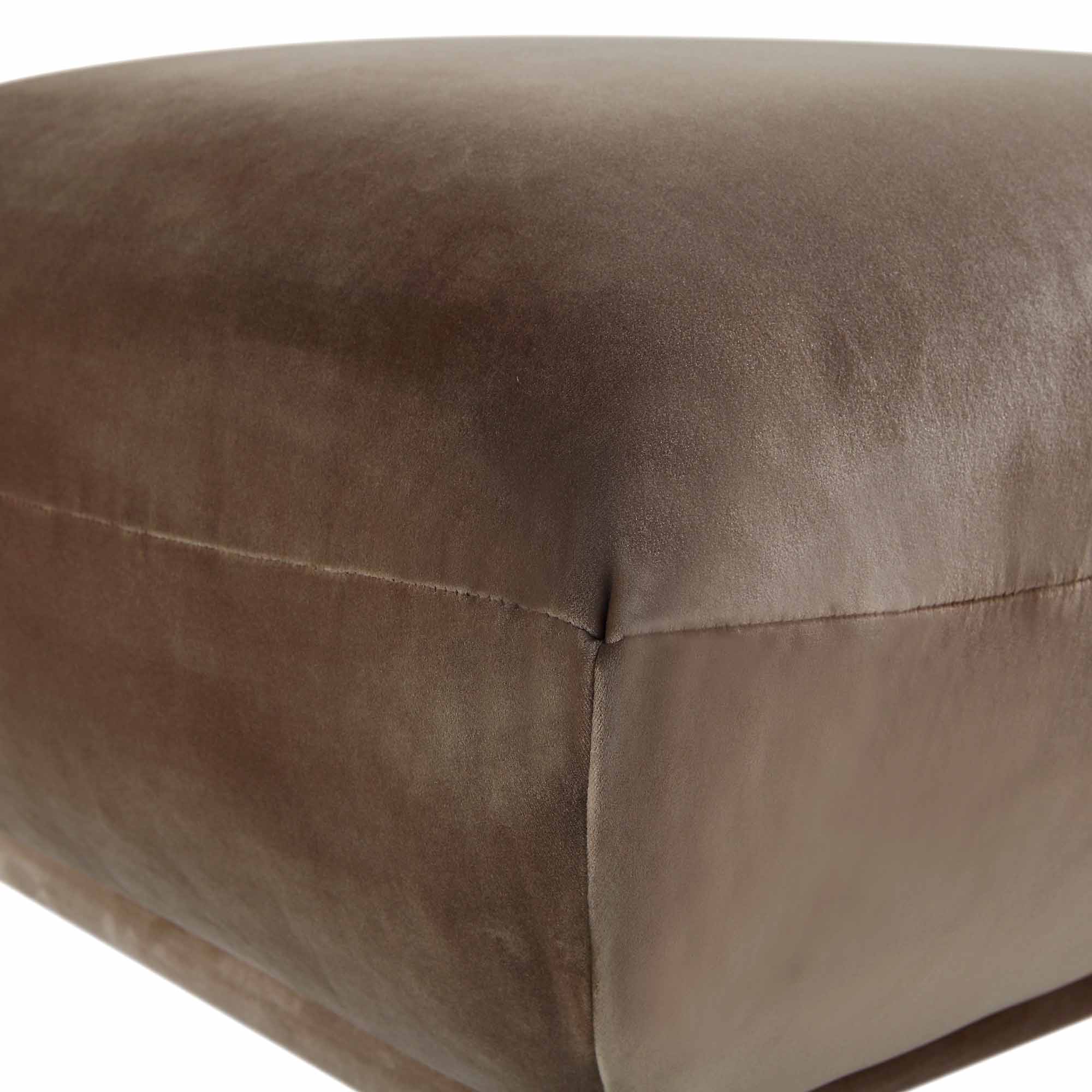 Gianni Pouffe, Mink Velvet - Image 10