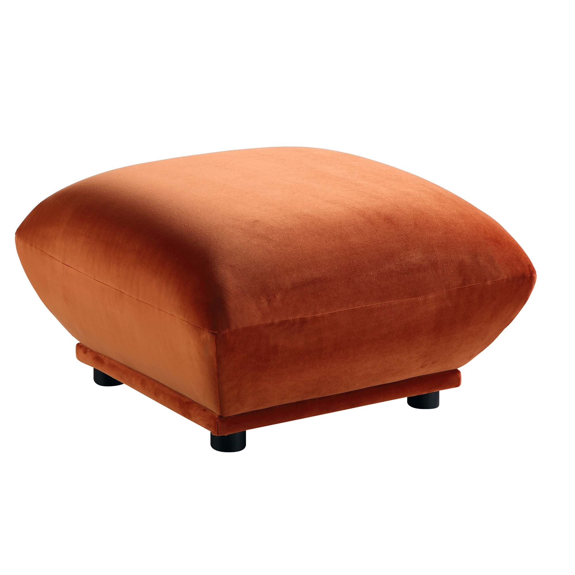 Gianni Pouffe, Rust Velvet - Image 8