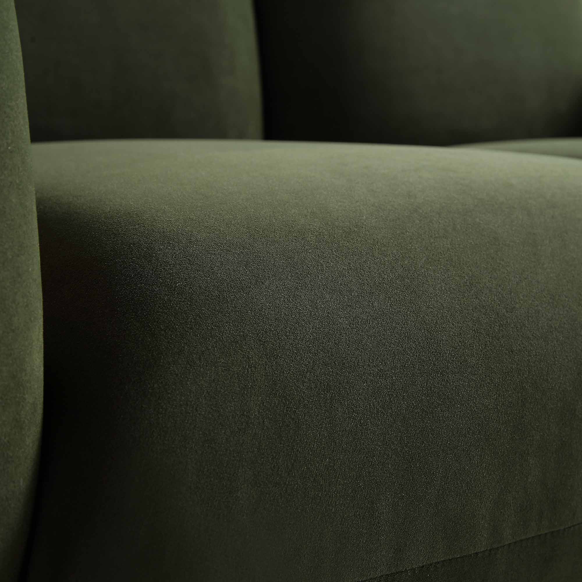 Gianni Two Seater Sofa, Moss Green Velvet - Image 16