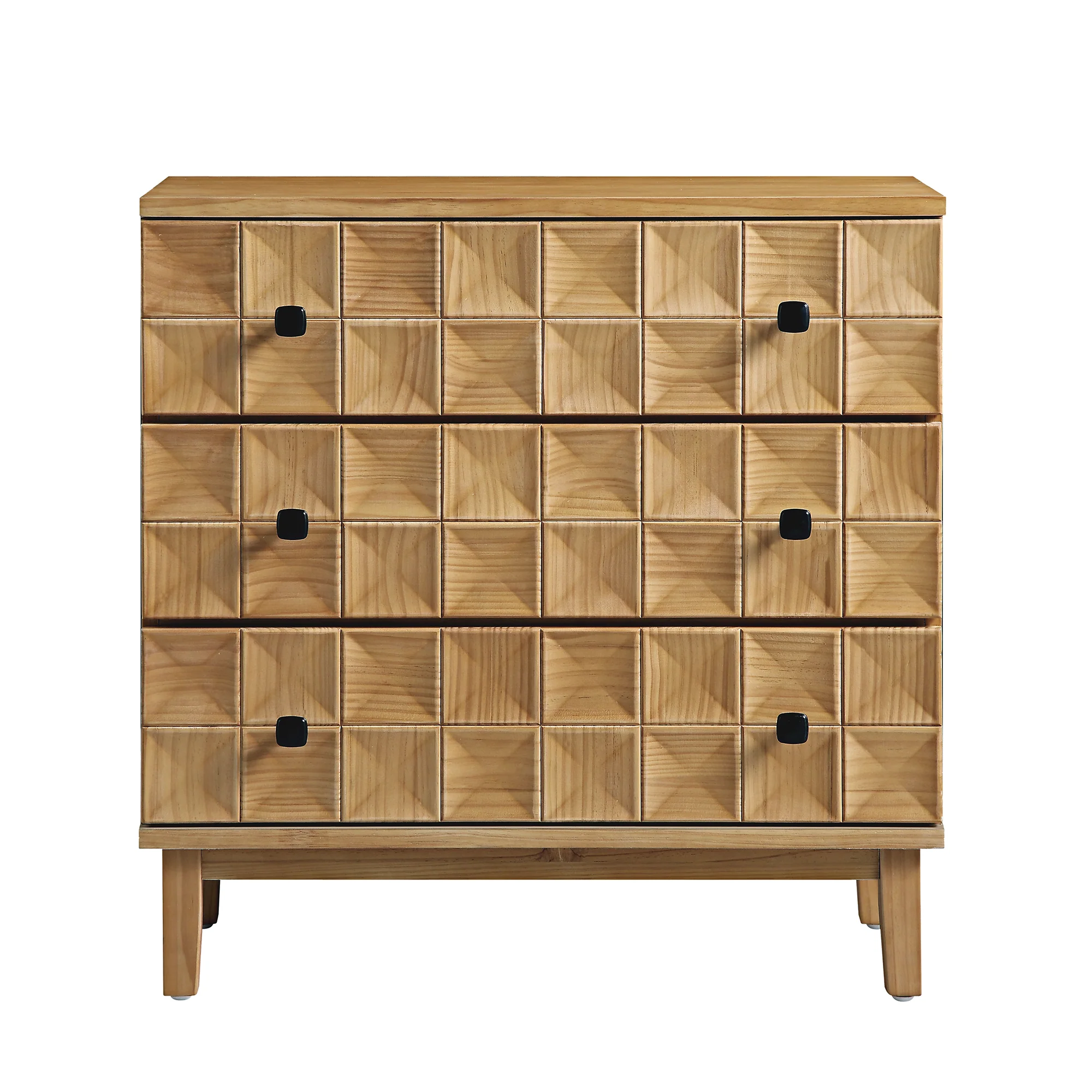 Gibbs Chest of 3 Drawers, Natural - Image 4