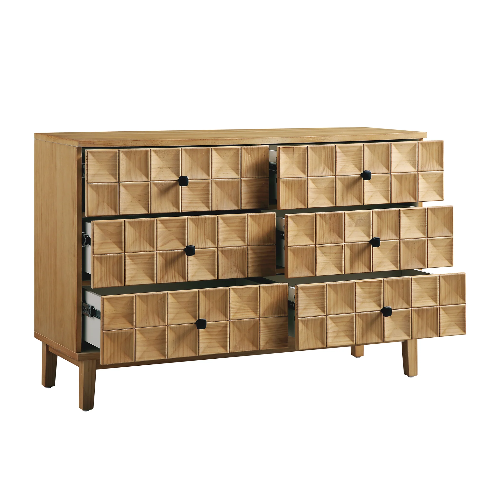 Gibbs Chest of 6 Drawers, Natural - Image 7