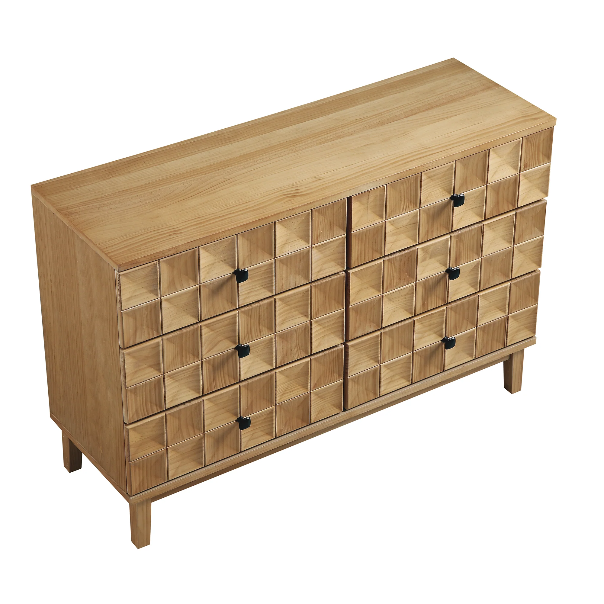 Gibbs Chest of 6 Drawers, Natural - Image 8
