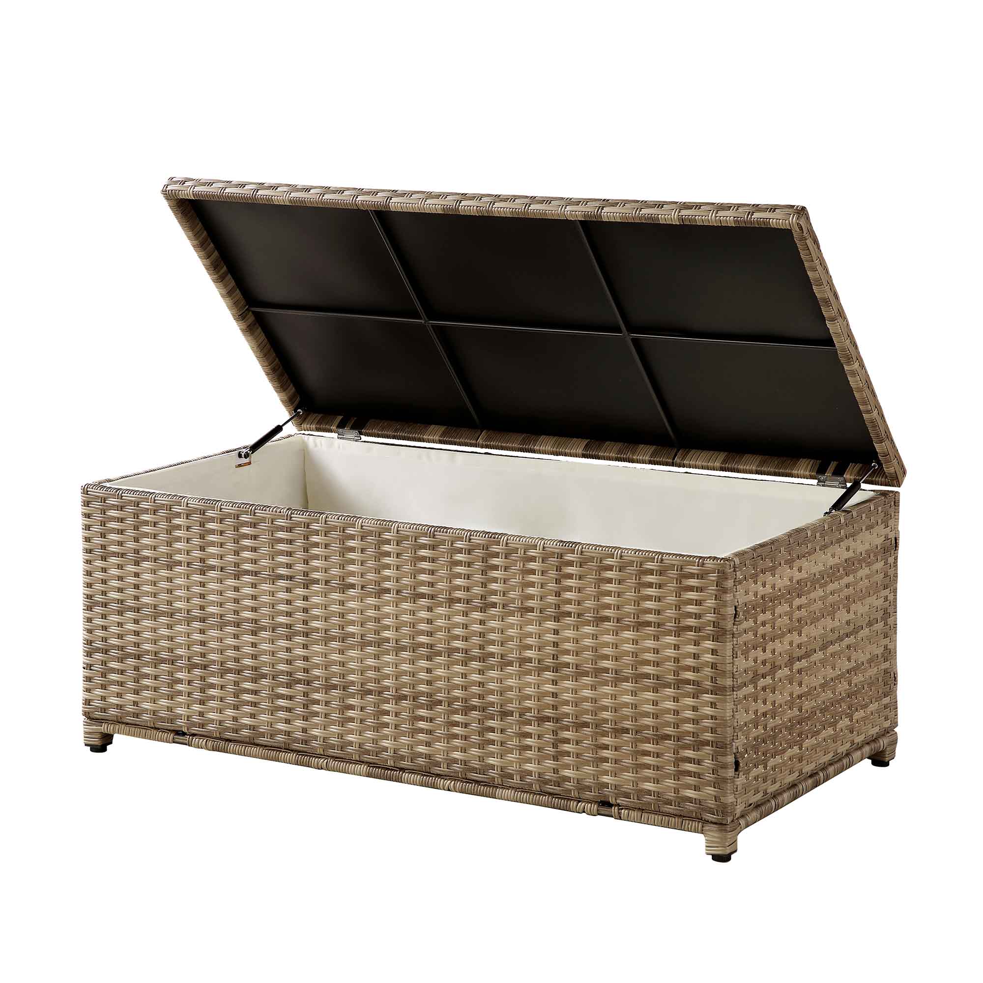 Granchester 120cm Rattan Storage Box, Natural - Image 4