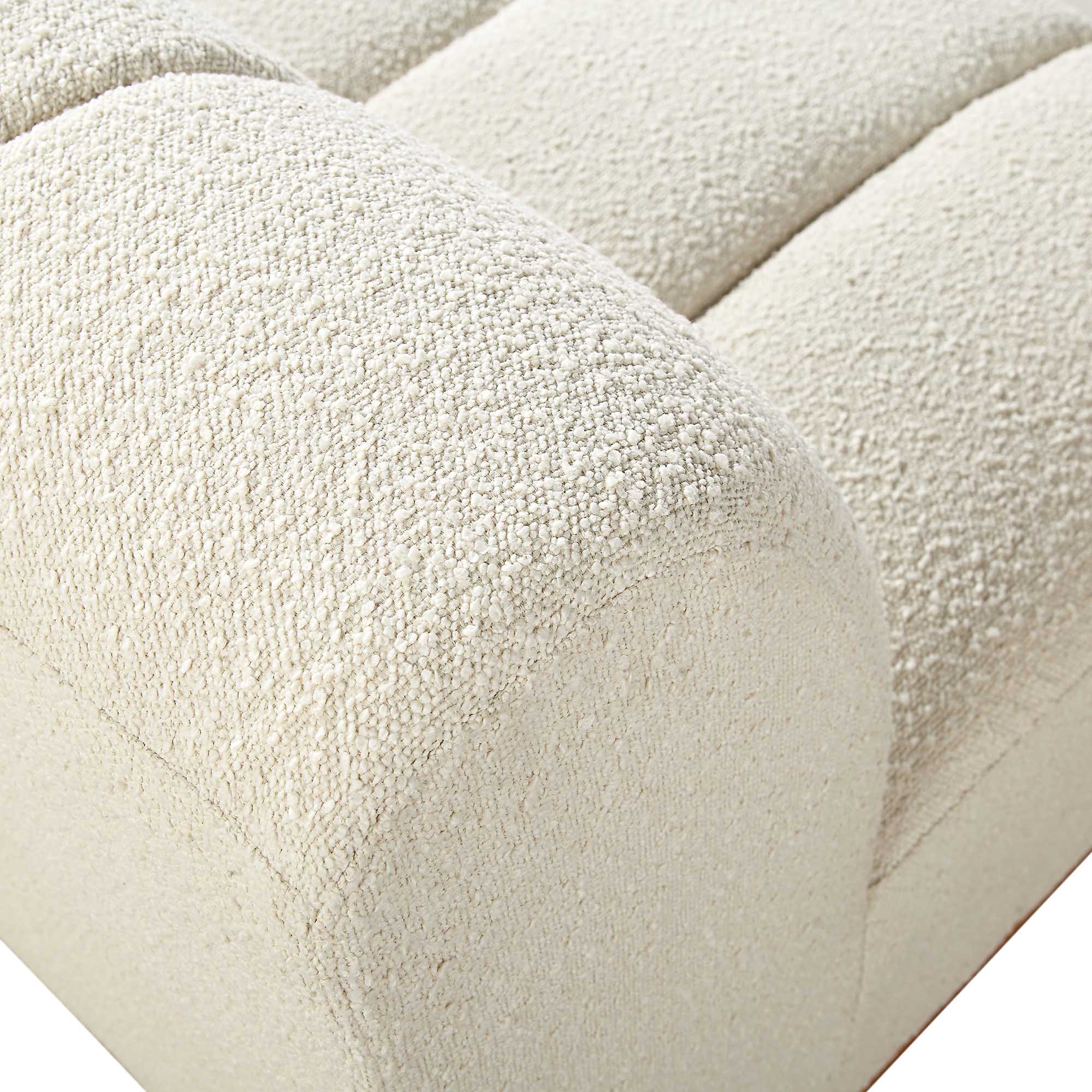 Granvia Ecru Boucle Modular Sofa, 3-Seater Sofa - Image 10
