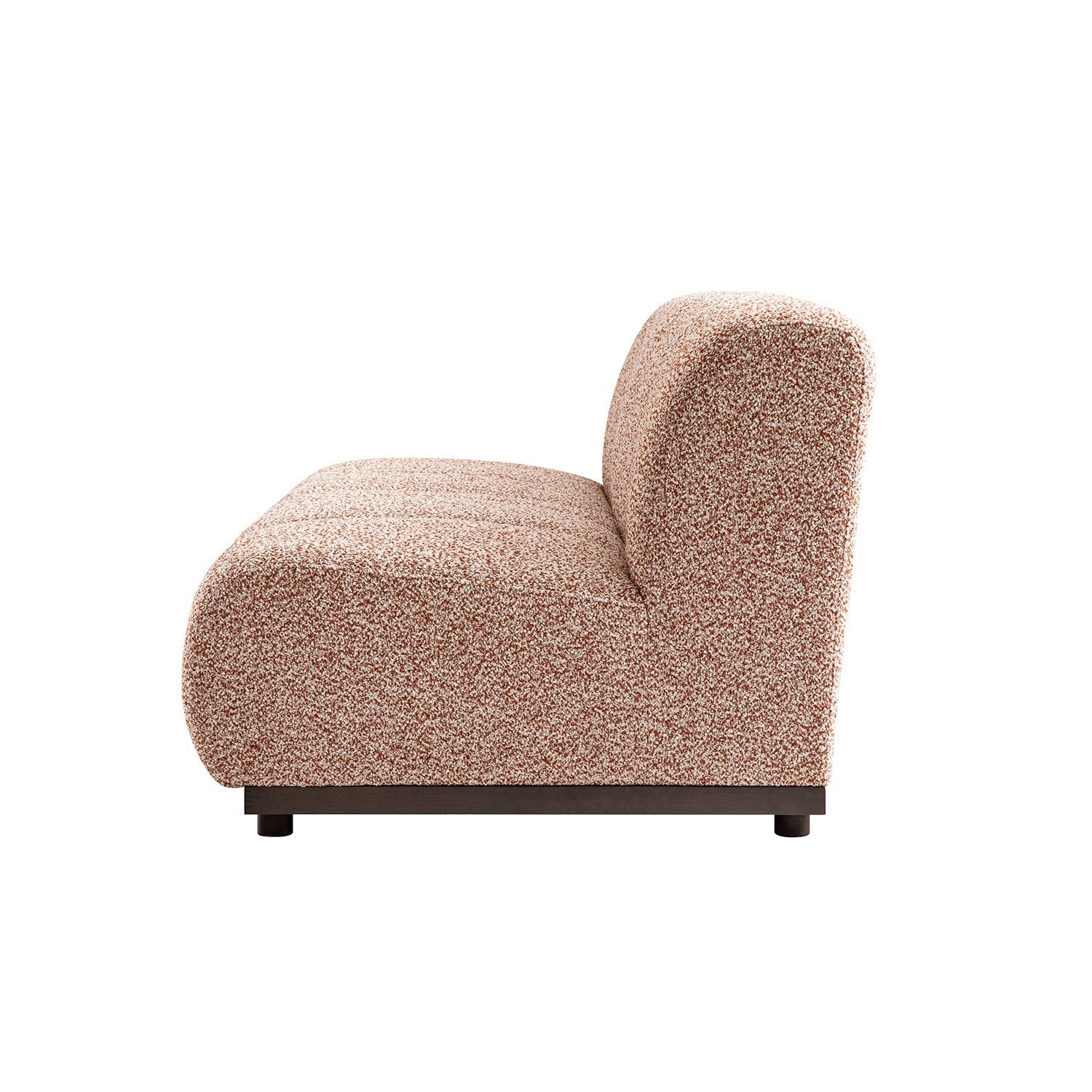 Granvia Musk Blush Boucle Modular Sofa, 2-Seater Sofa - Image 10