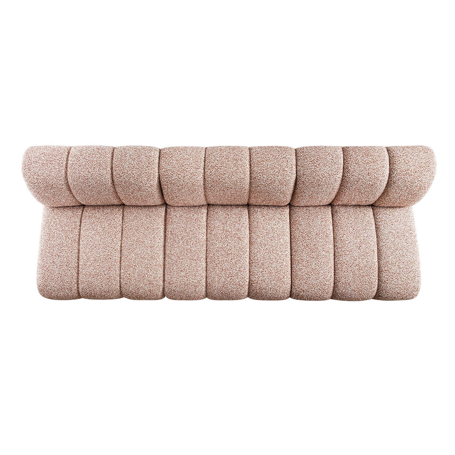 Granvia Musk Blush Boucle Modular Sofa, 3-Seater Sofa - Image 10