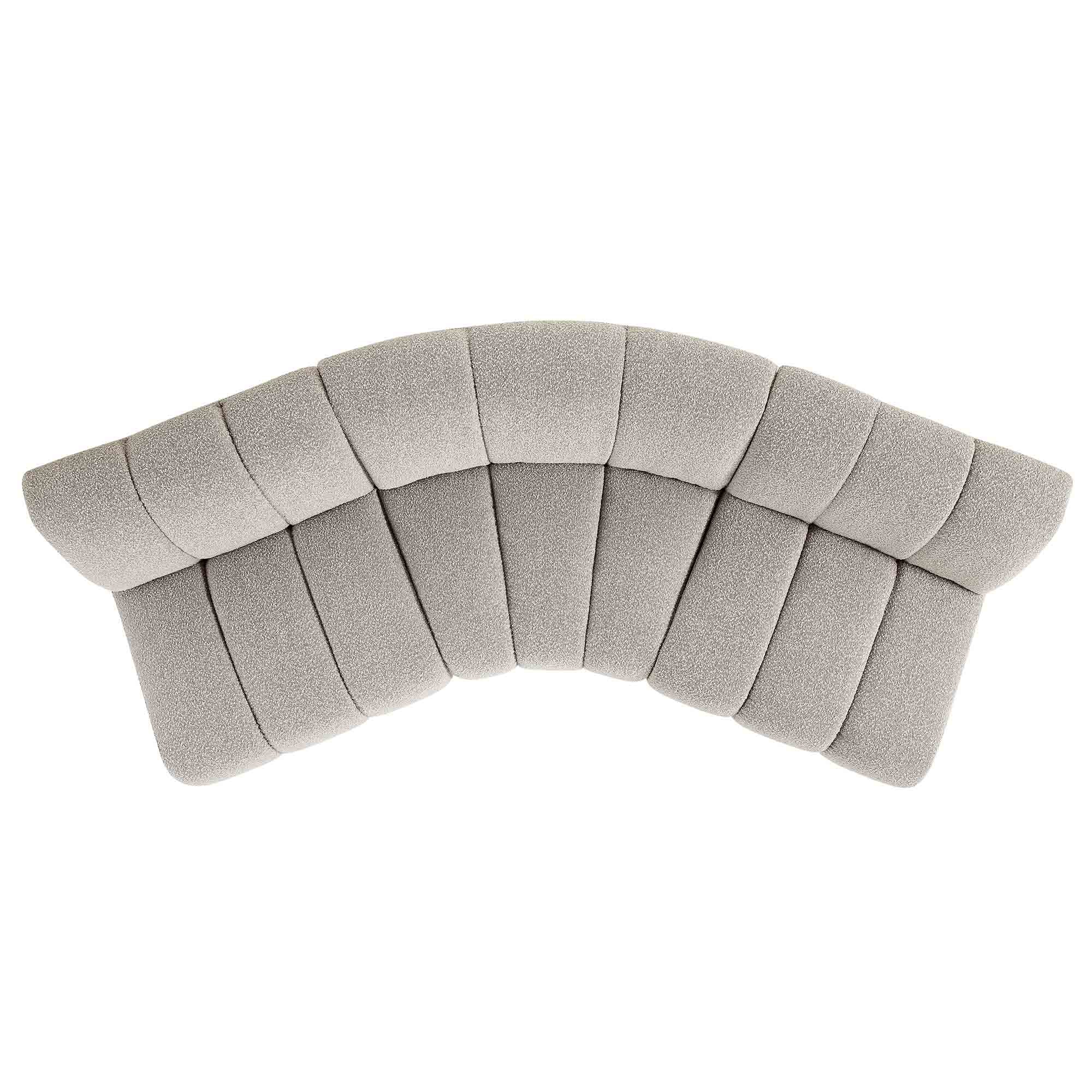 Granvia Taupe Boucle Modular Sofa, 3-Seater Corner Sofa - Image 5
