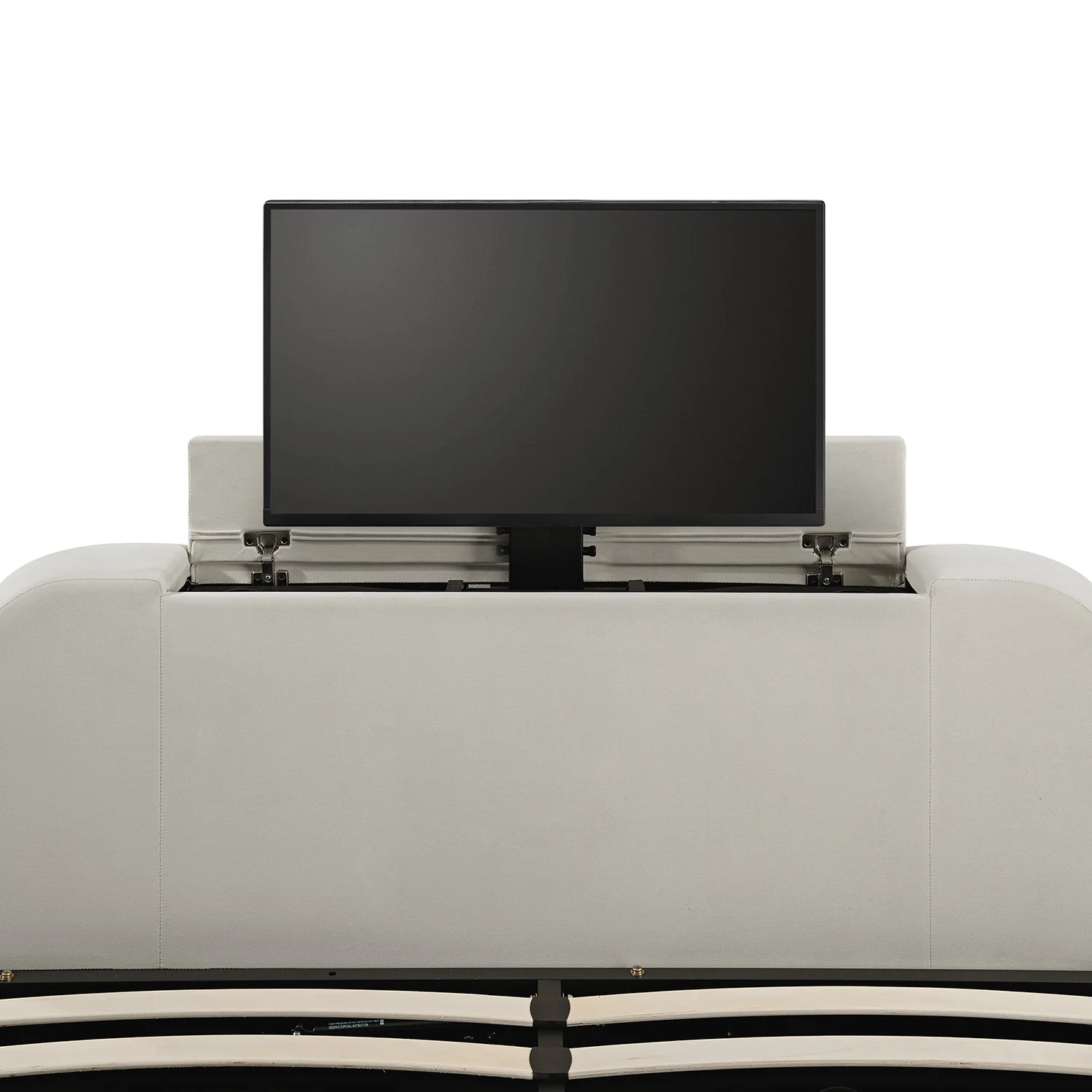 Hadley Champagne Velvet Ottoman TV Bed - Image 23