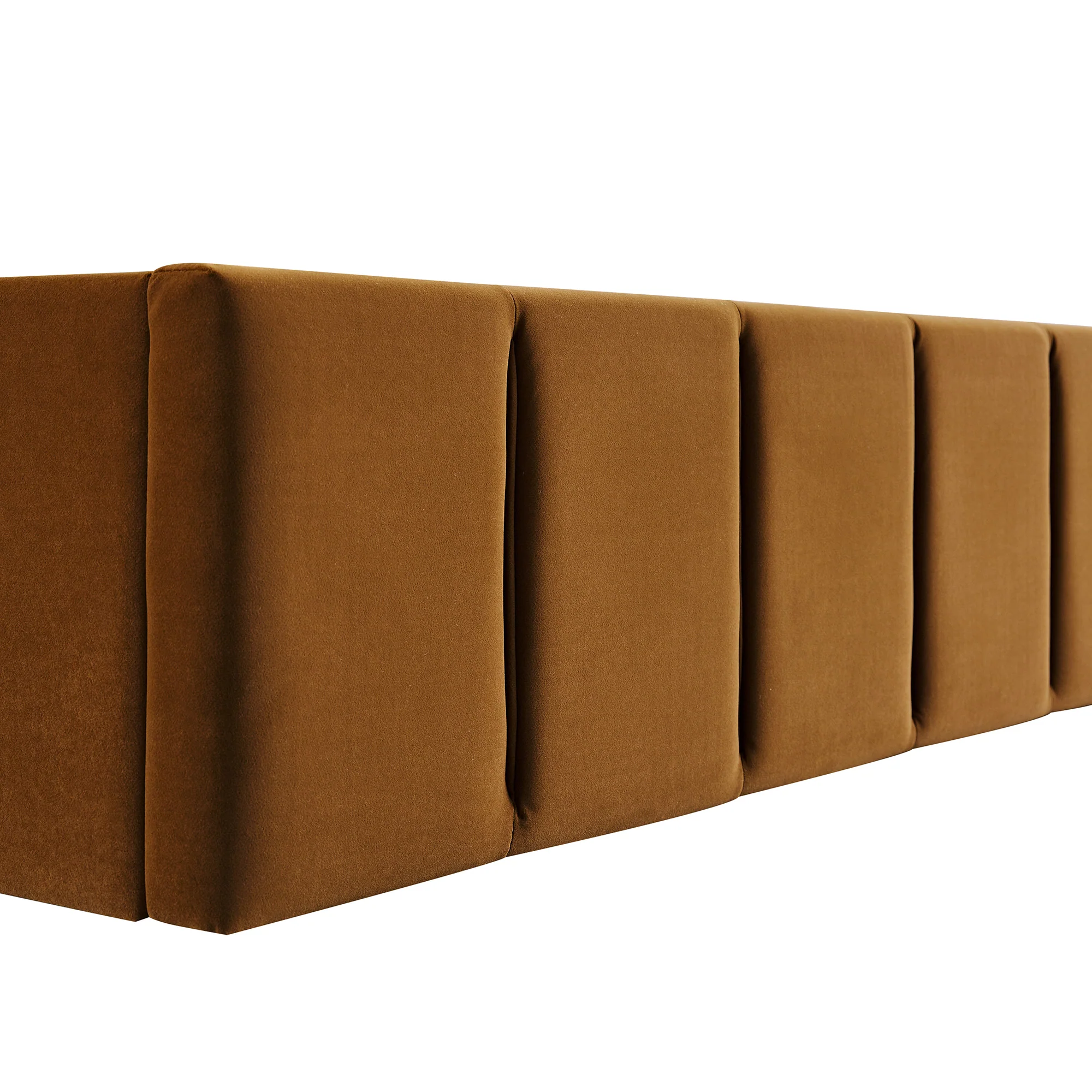 Hana Ottoman Storage Bed, Cinnamon Velvet - Image 15