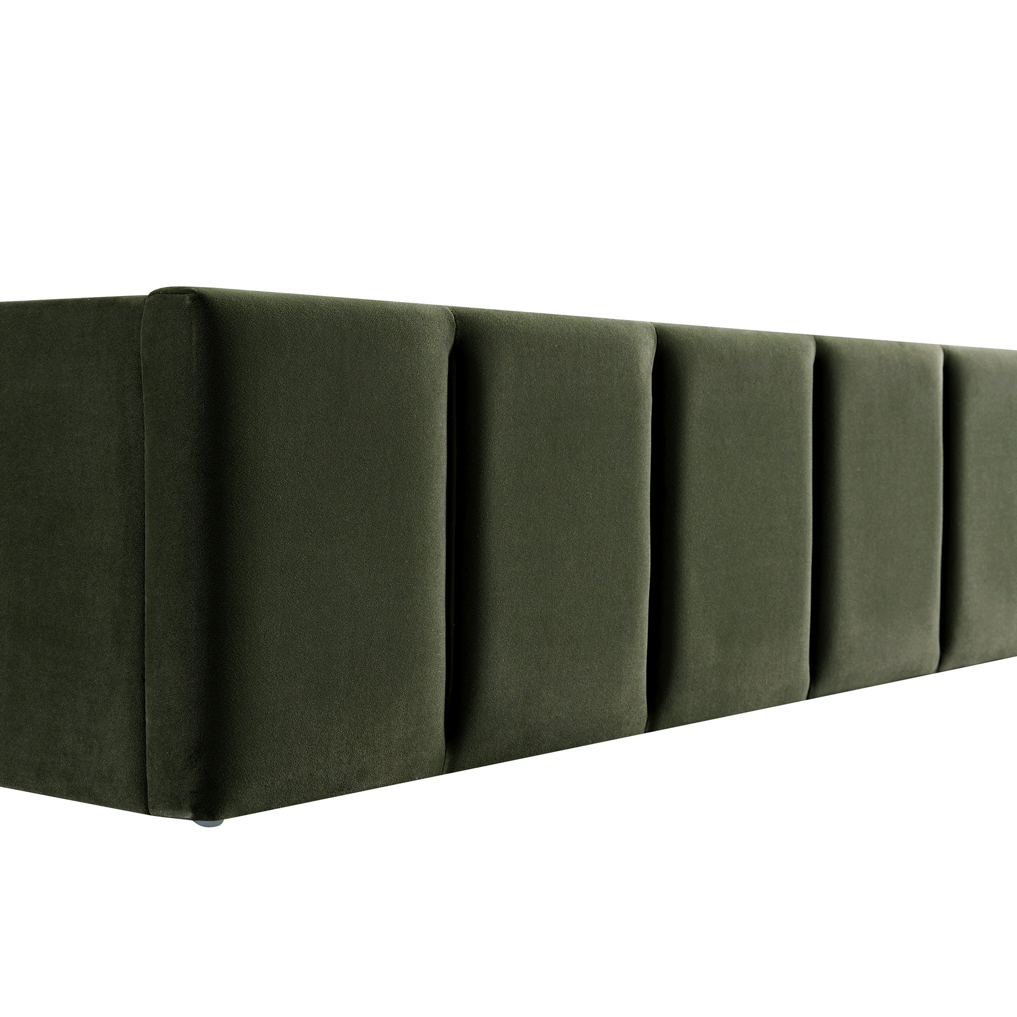 Hana Ottoman Storage Bed, Moss Green Velvet - Image 17