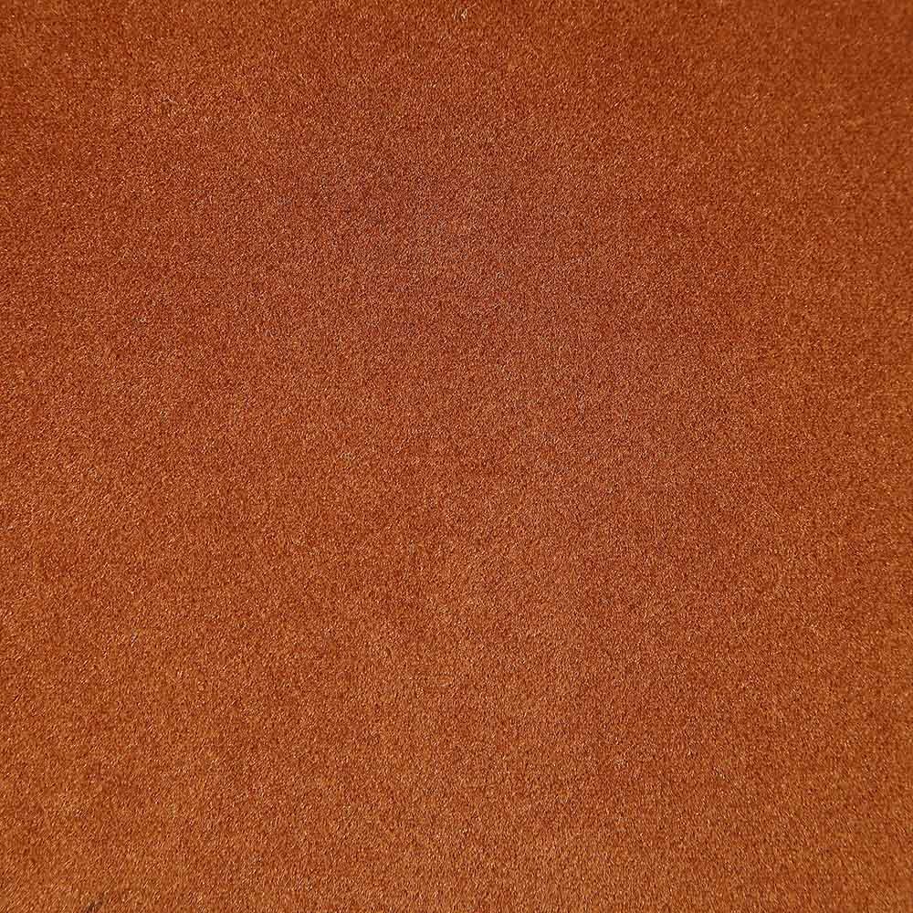 Hansel Upholstered Padded Dining Chair, Rust Velvet and Black Frame - Image 13