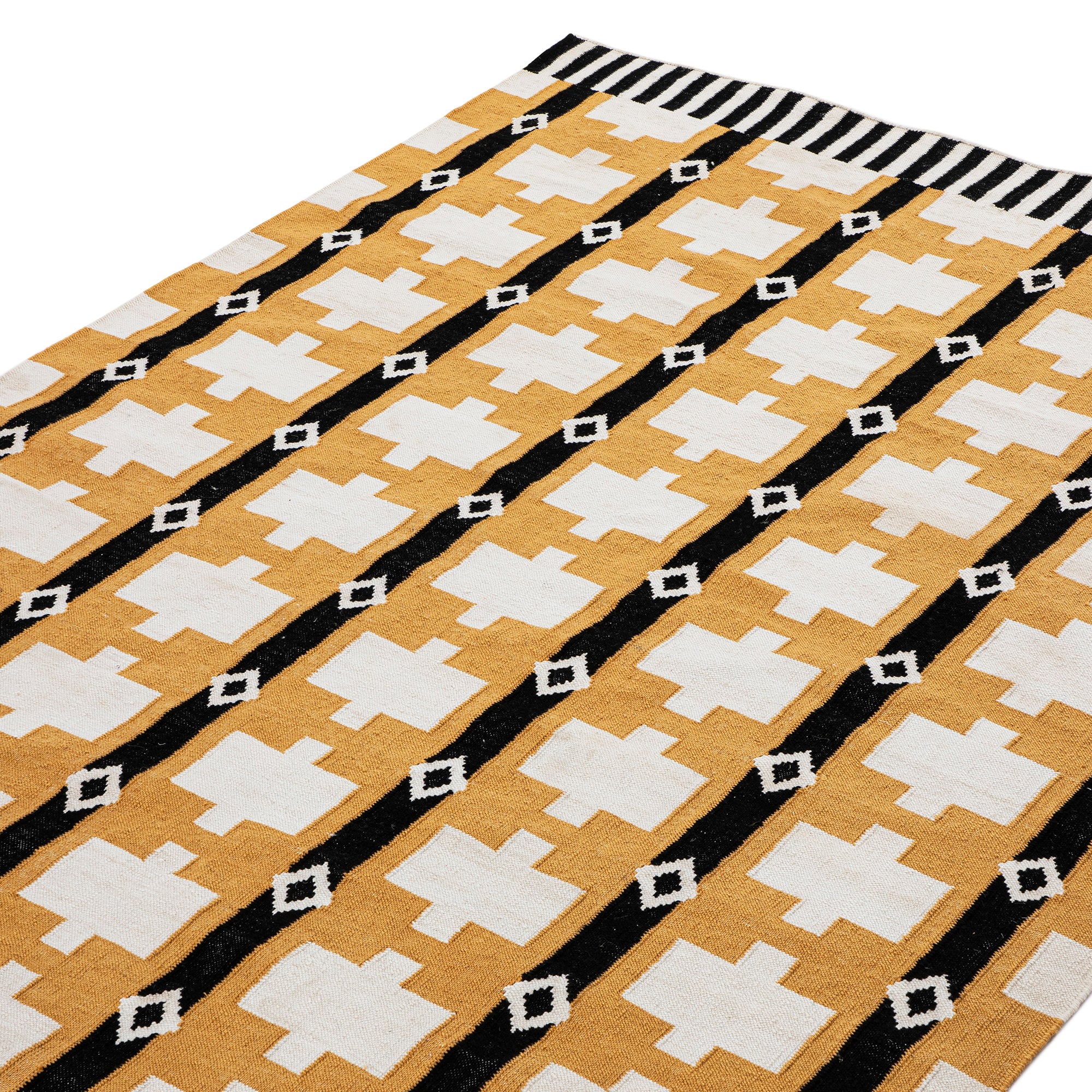 Havana Smoke & Amber Indoor Outdoor Handwoven Rug - Image 3