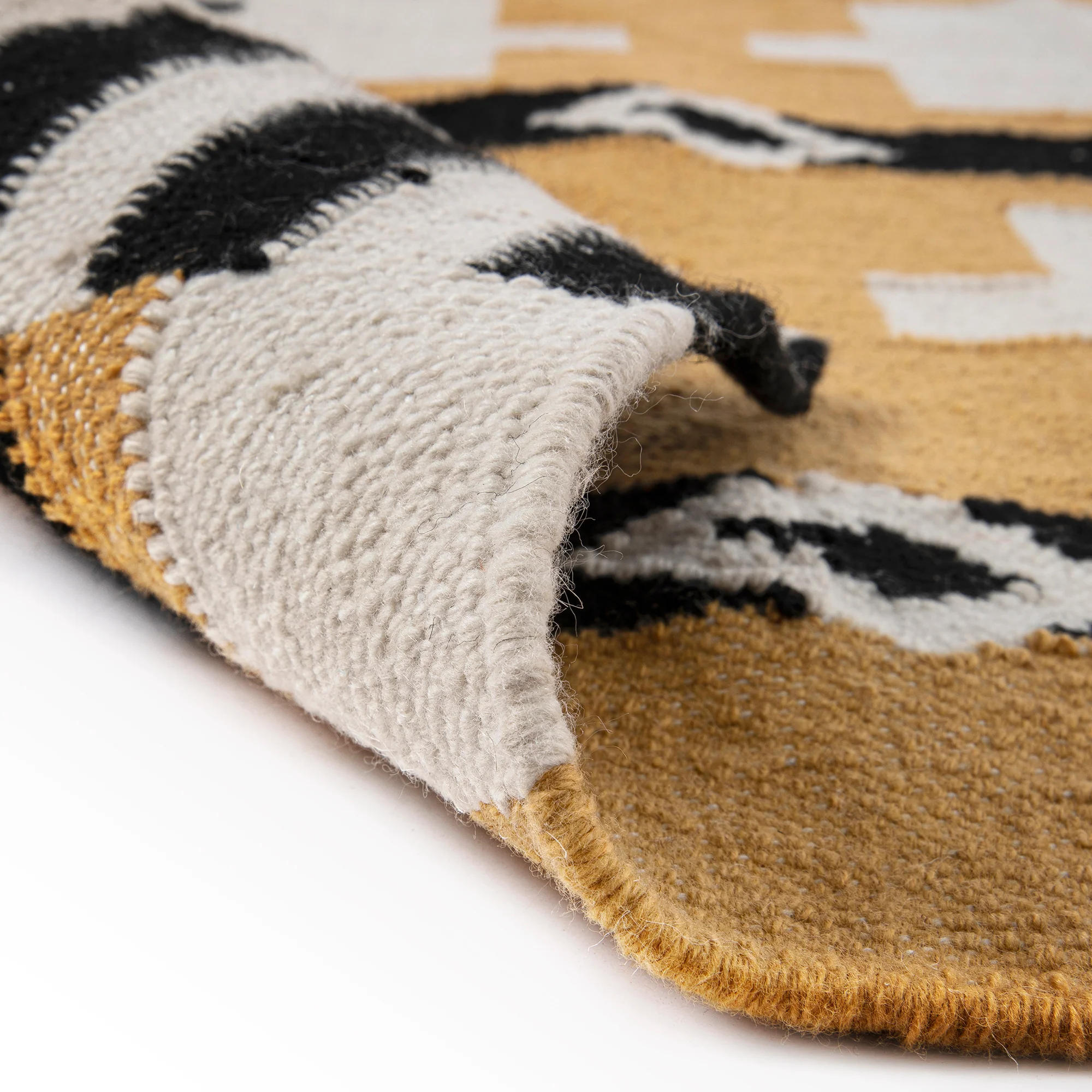 Havana Smoke & Amber Indoor Outdoor Handwoven Rug - Image 8