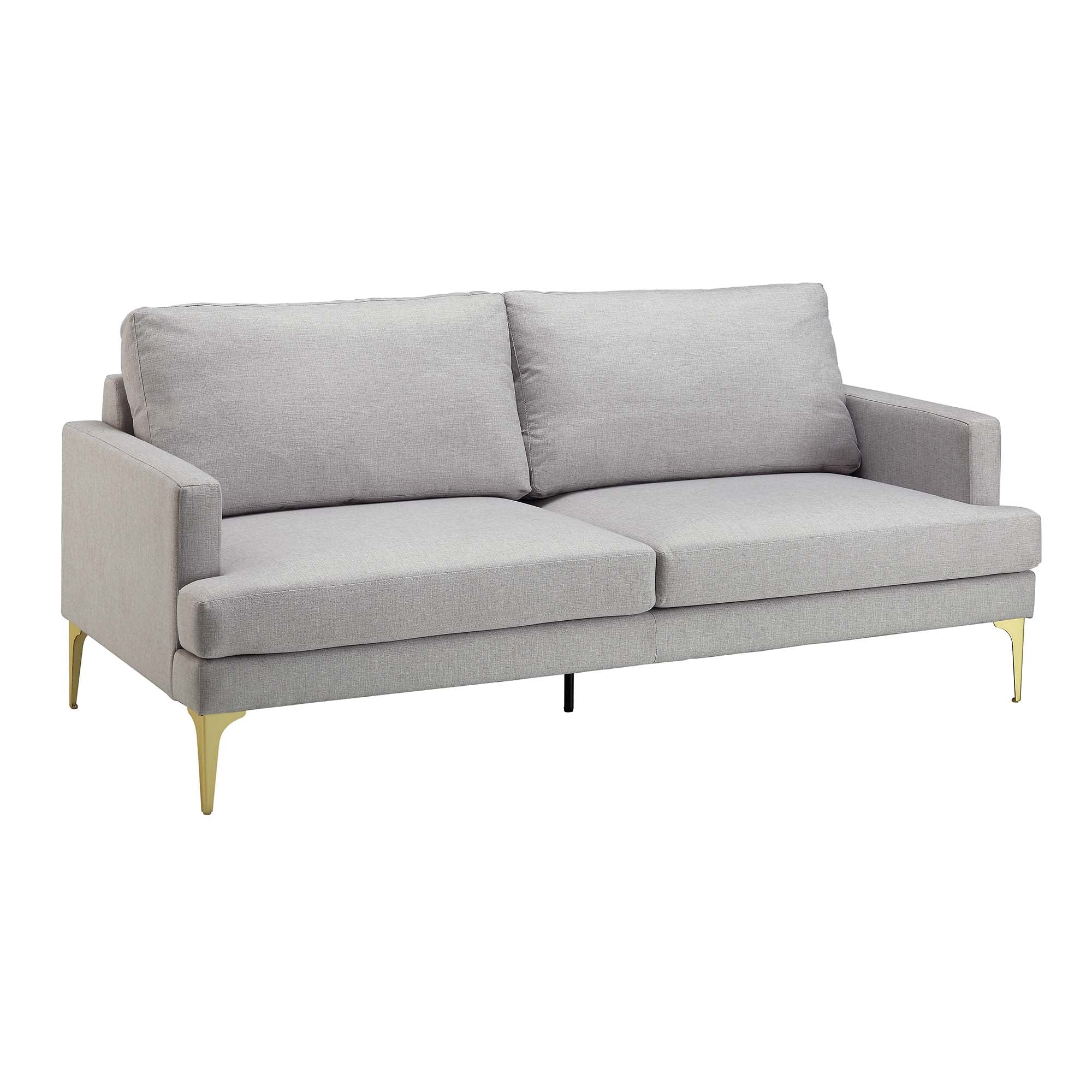 Haven Grey Fabric 3-Seater Sofa - Image 7